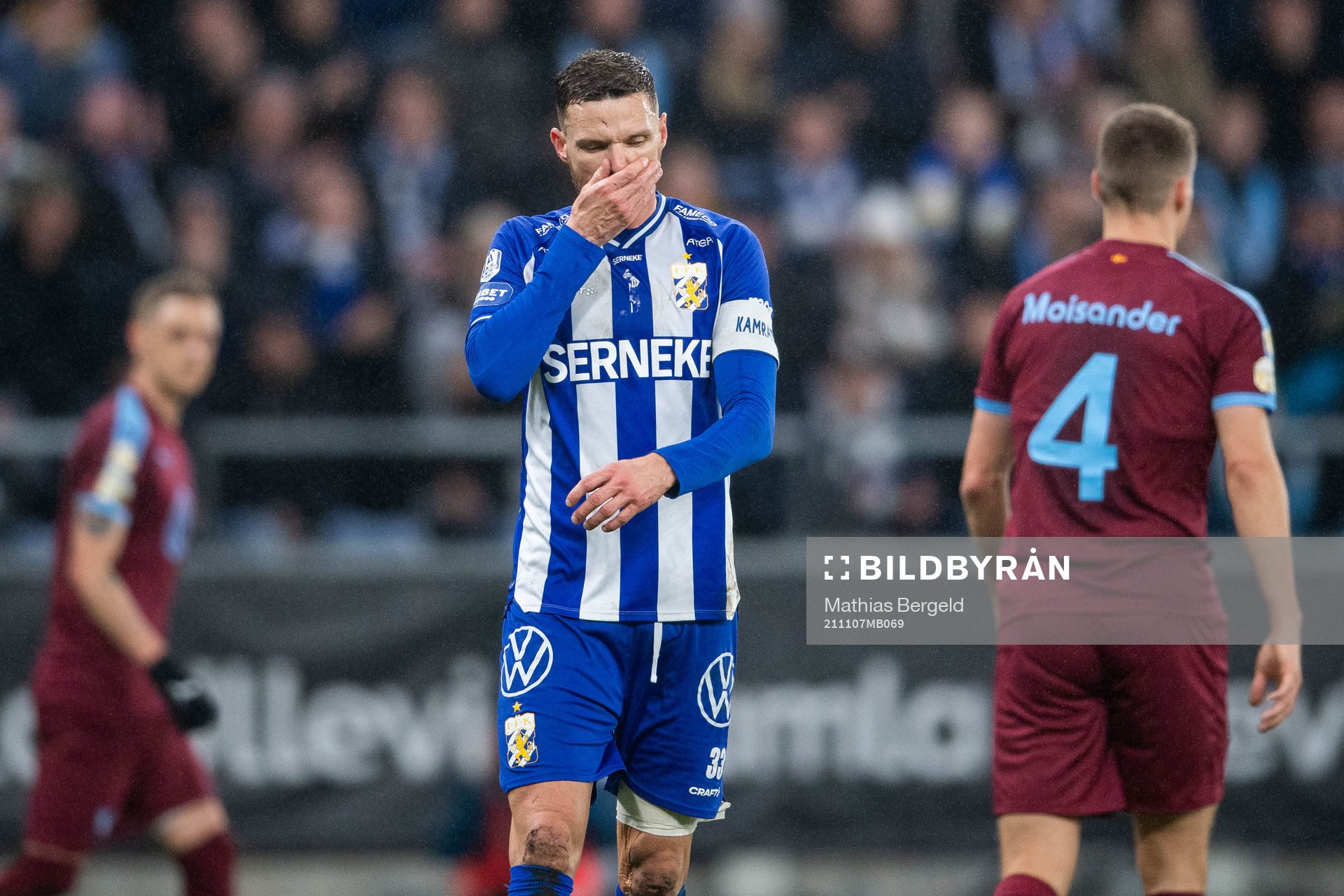 IFK Göteborgs Marcus Berg deppar