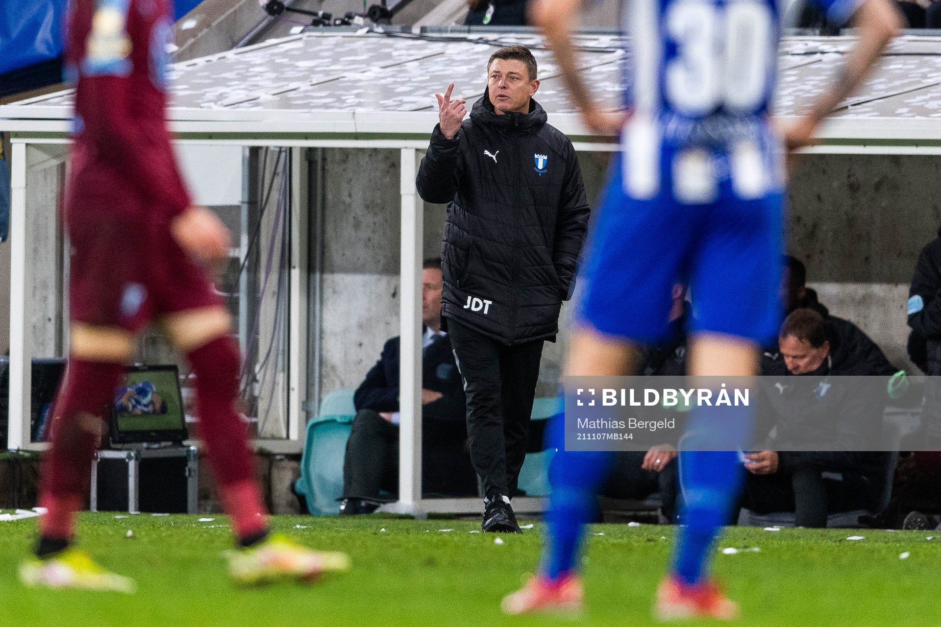 Malmö FFs huvudtränare Jon Dahl Tomasson