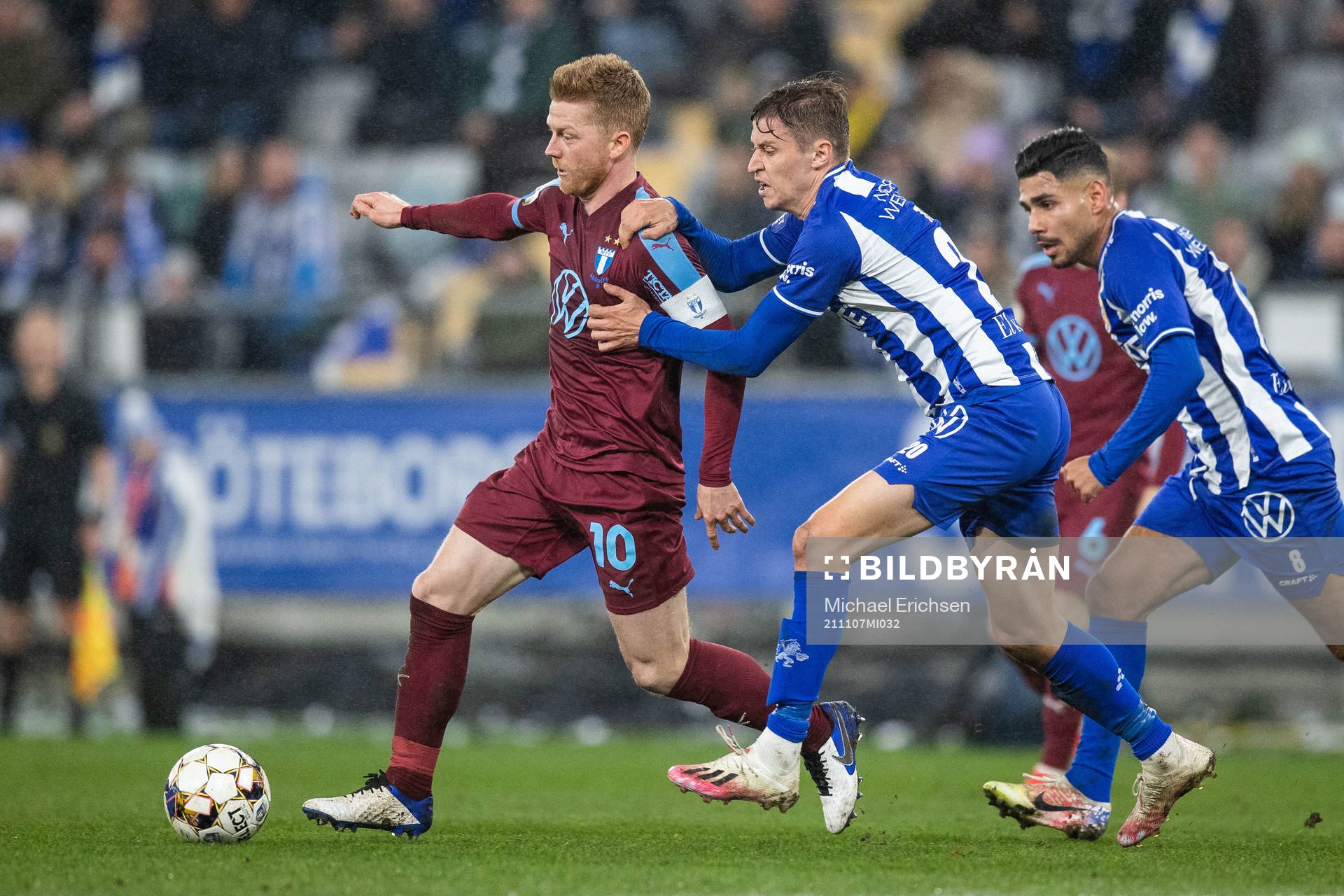 Malmö FFs Anders Christiansen och IFK Göteborgs Simon