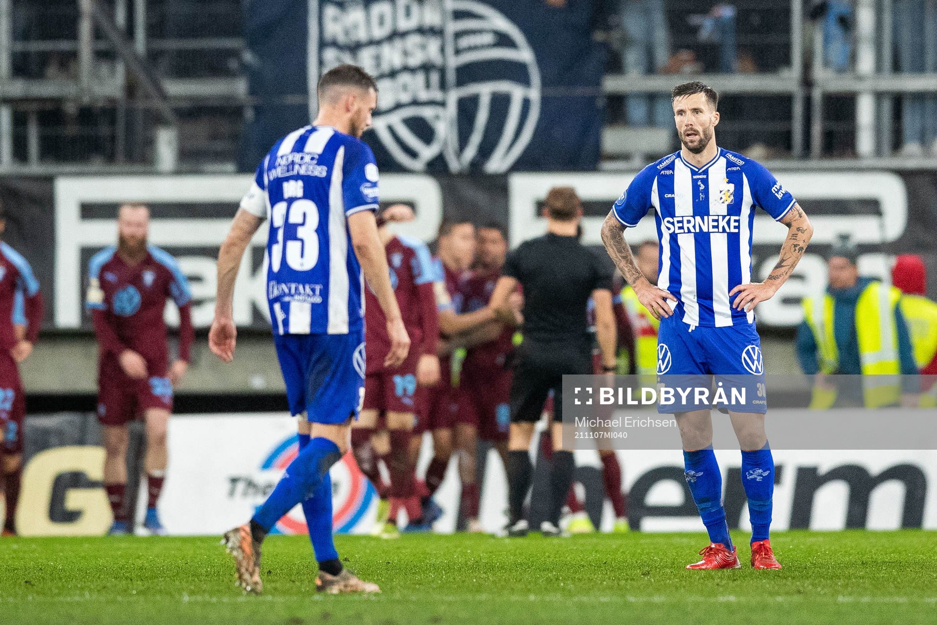 IFK Göteborgs Mattias Bjärsmyr deppar