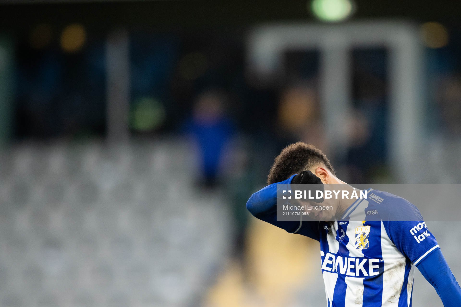 IFK Göteborgs Tobias Sana deppar