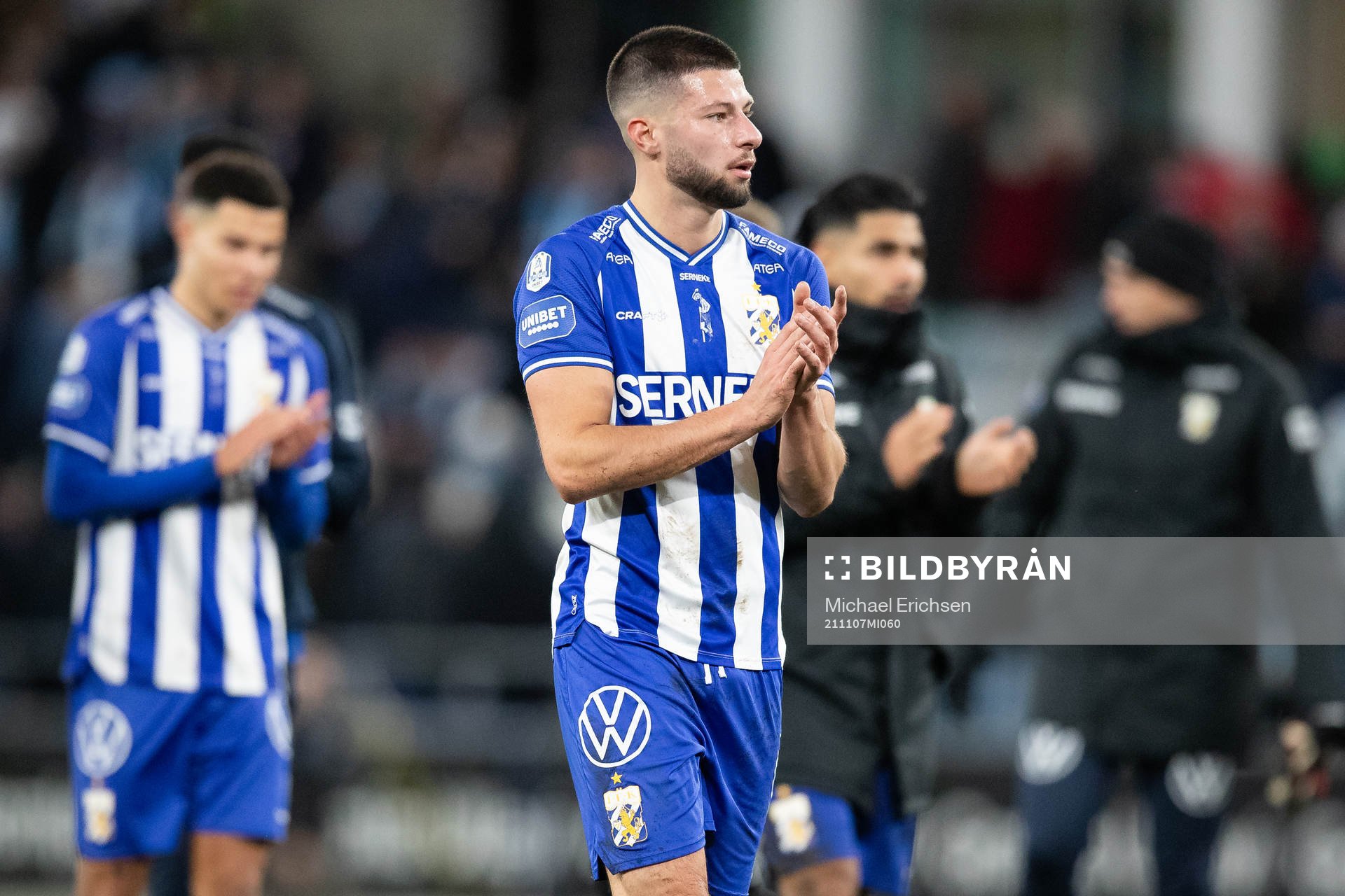 IFK Göteborgs Kevin Yakob  deppar