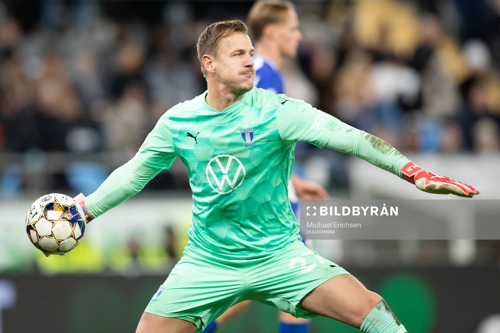 Malmö FFs målvakt Johan Dahlin