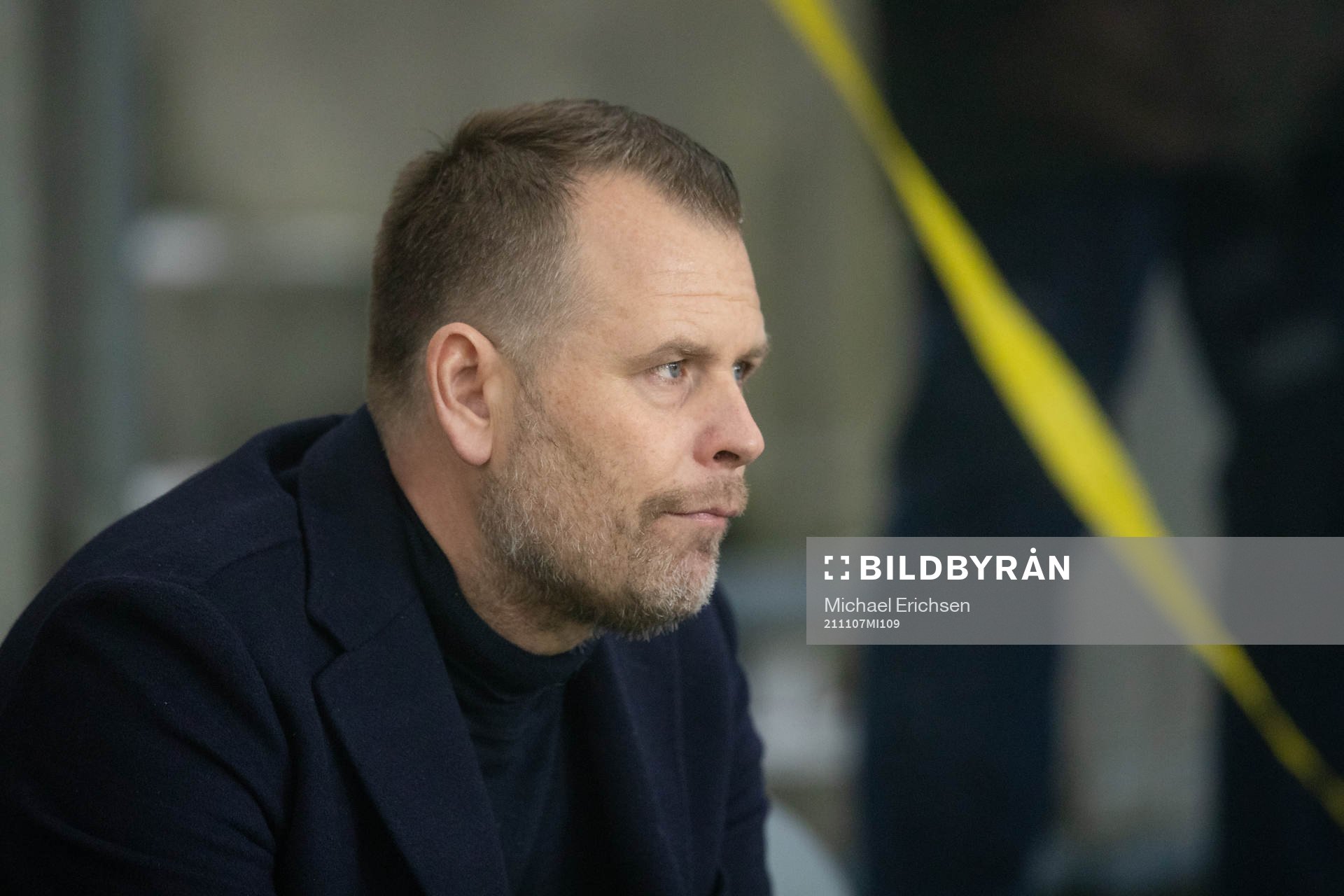 IFK Göteborgs tränare Mikael Stahre innan fotbollsmatchen