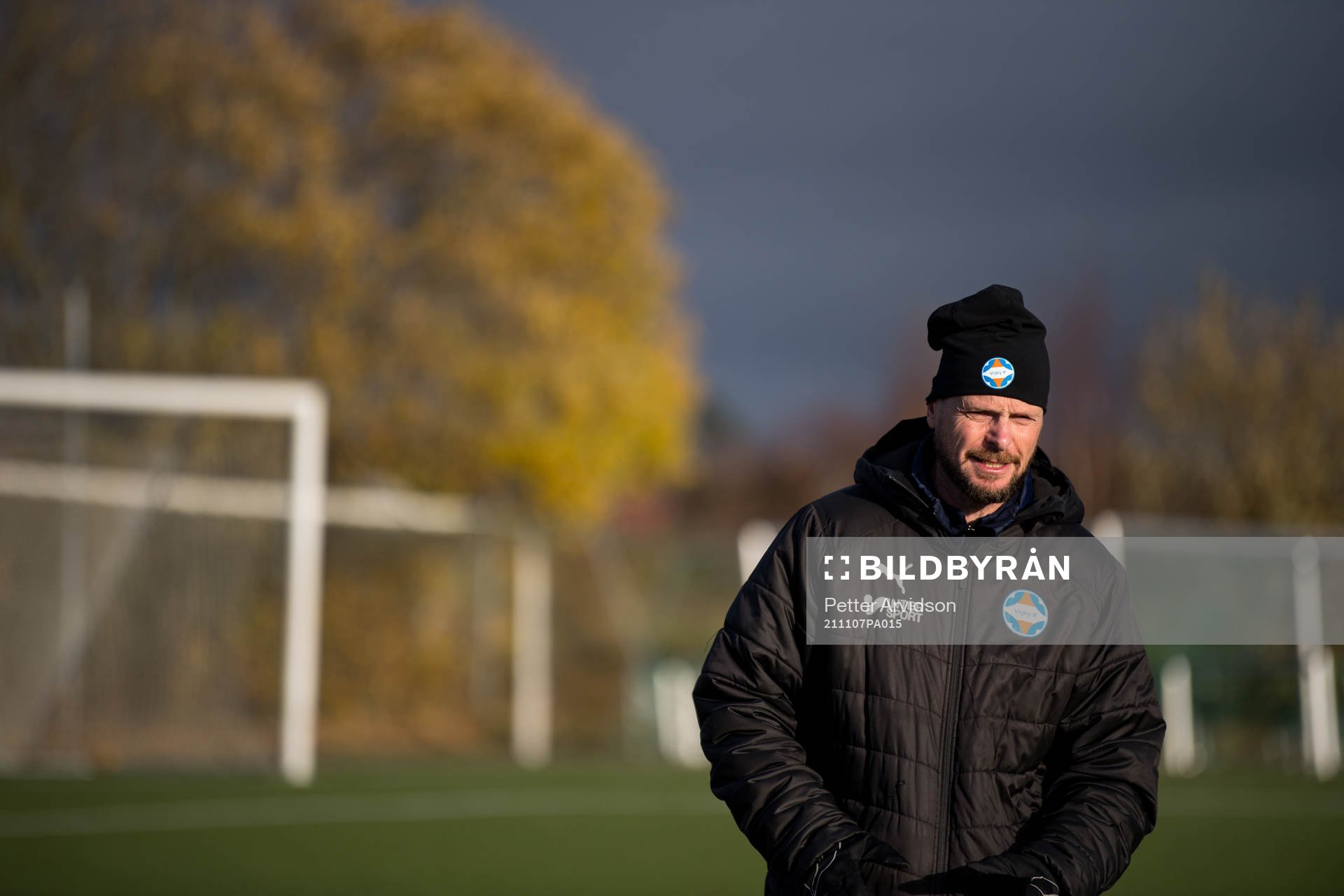Vejbys tränare Johan Bergström