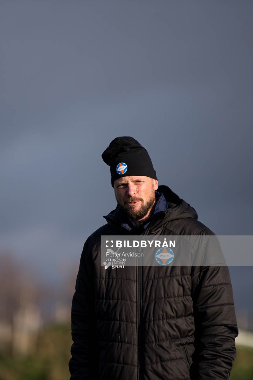 Vejbys tränare Johan Bergström