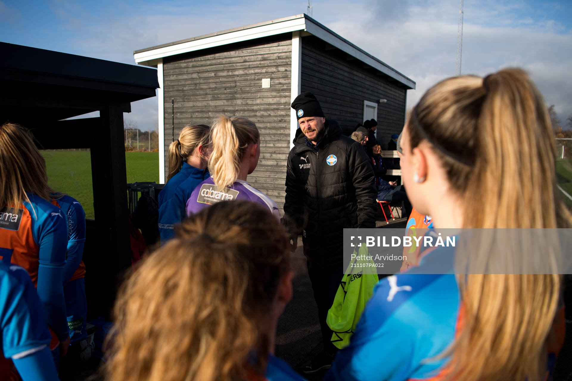 Vejbys tränare Johan Bergström