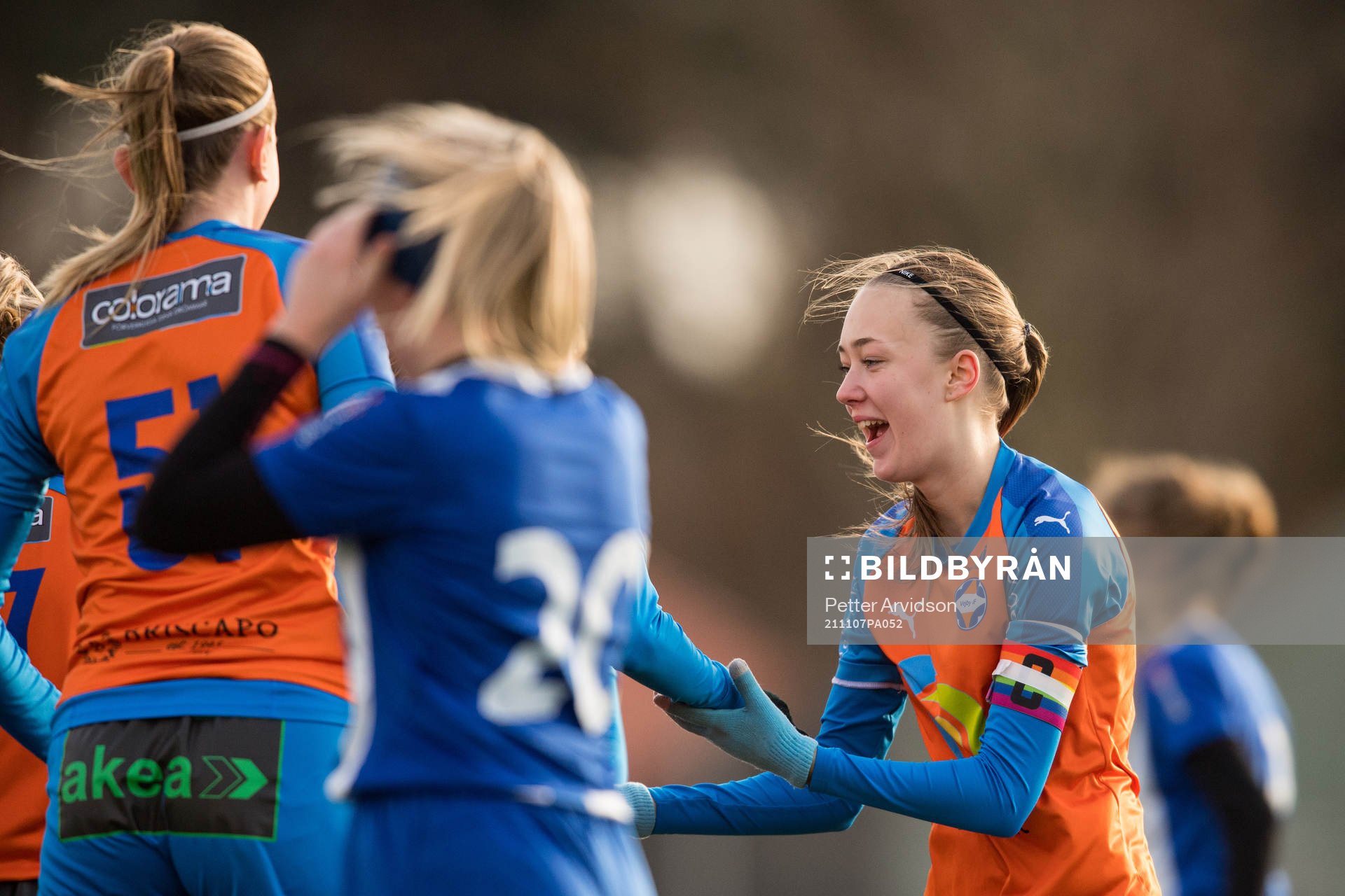 Vejbys Linn Ekstrand jublar