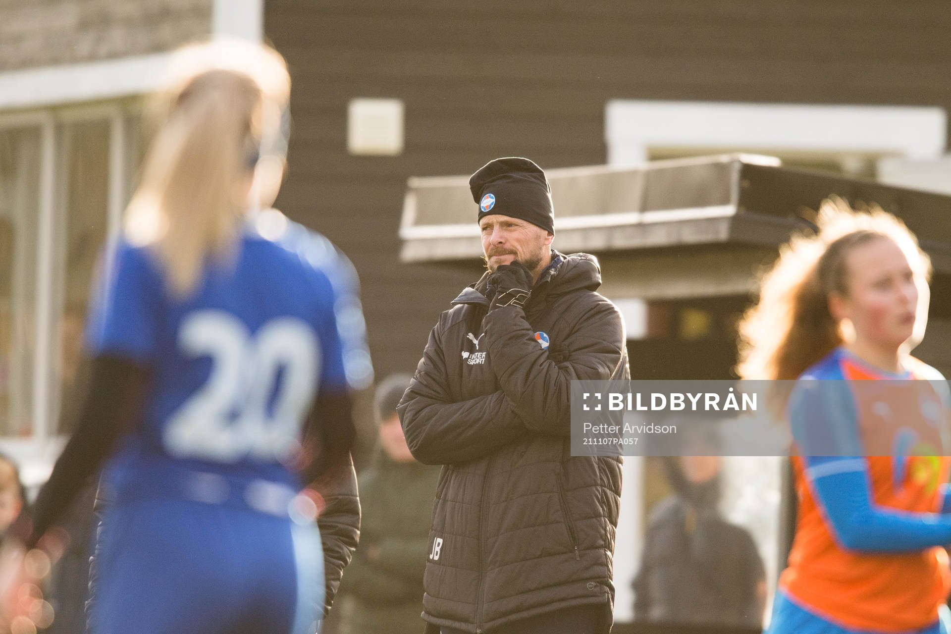 Vejbys tränare Johan Bergström