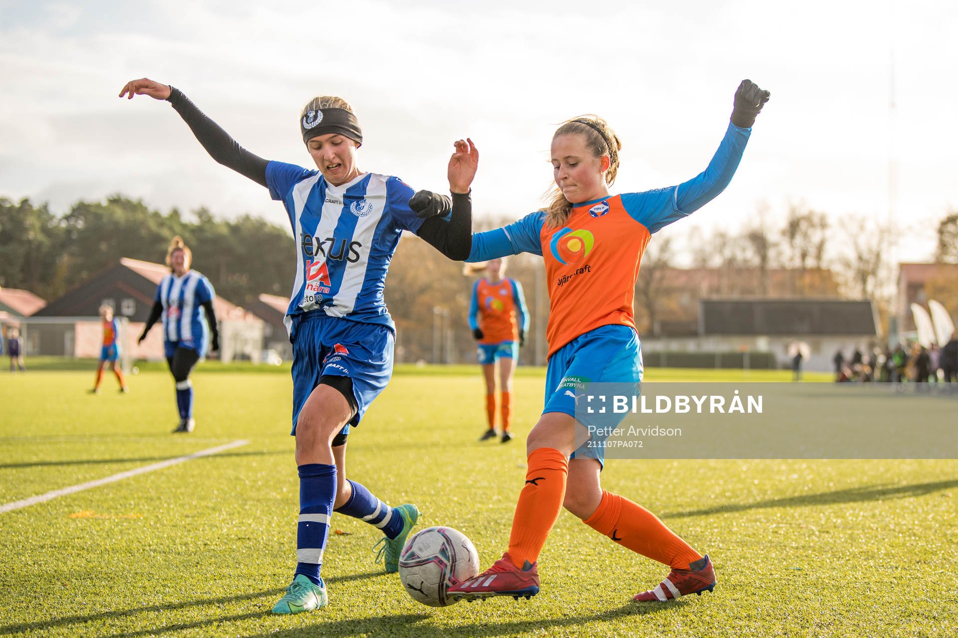 Jonstorps Anna Andersson och Vejbys Tilda Nilsson Wejdrup
