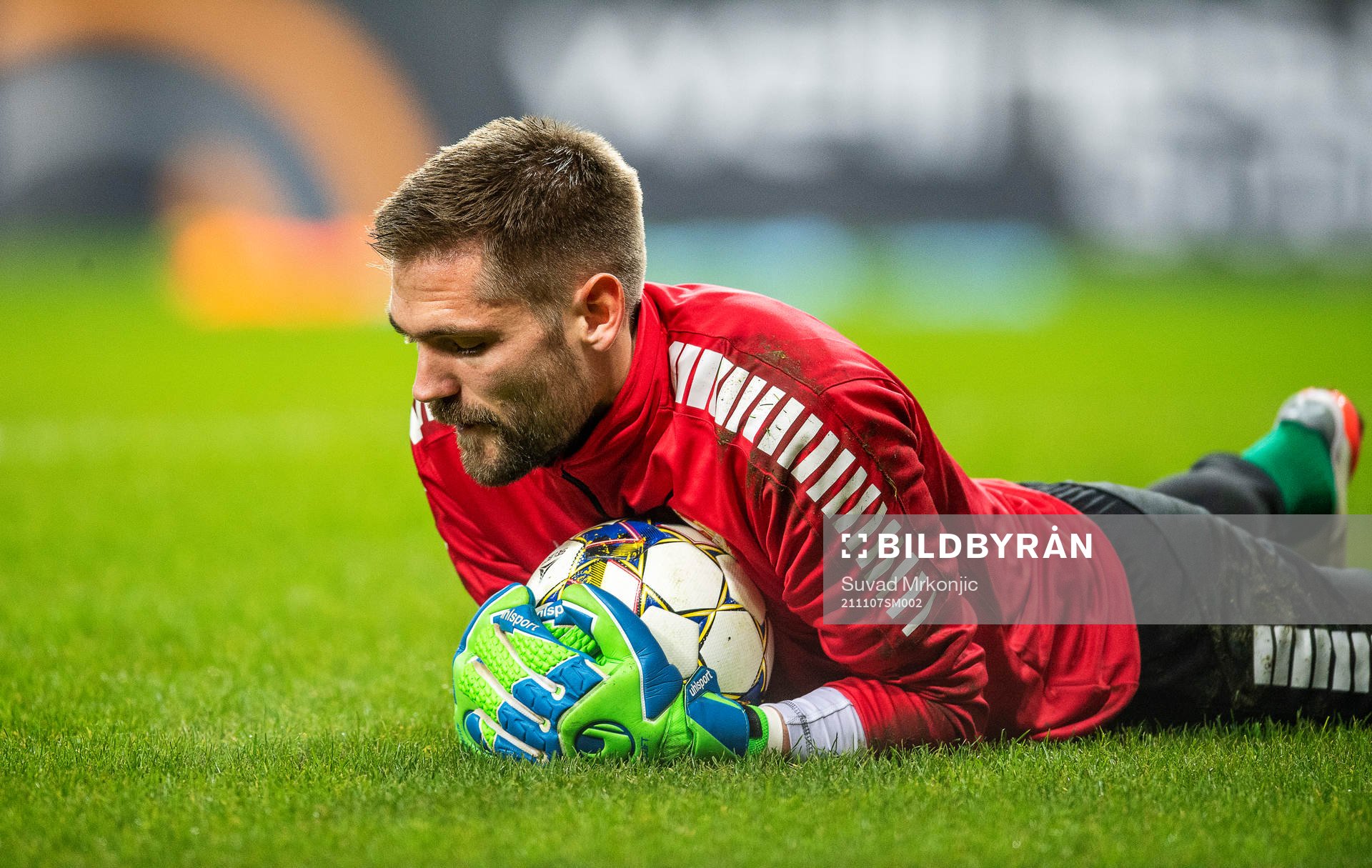 Kalmars målvakt Lucas Hägg Johansson