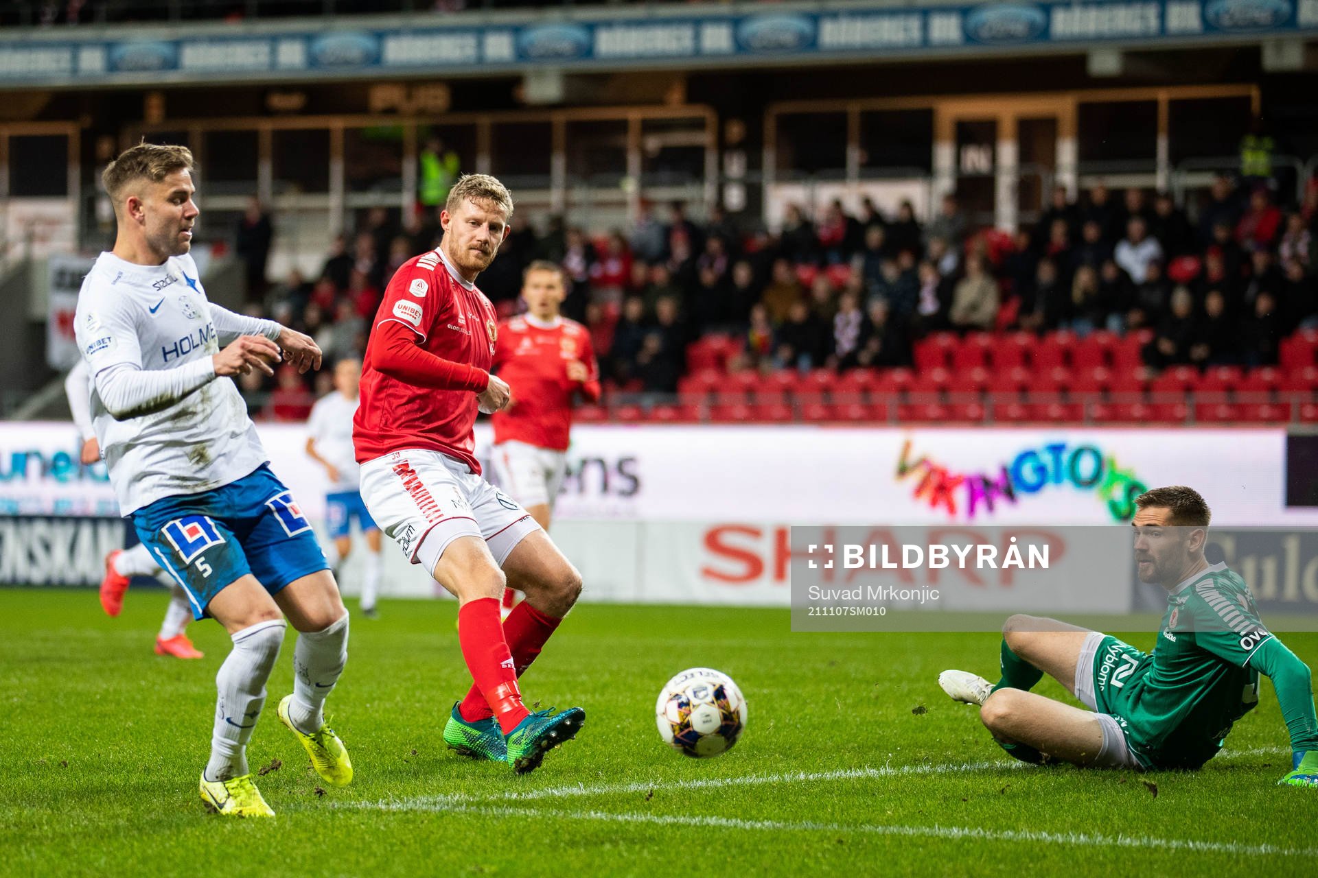 IFK Norrköpings Christoffer Nyman och Kalmars Lars Sætra