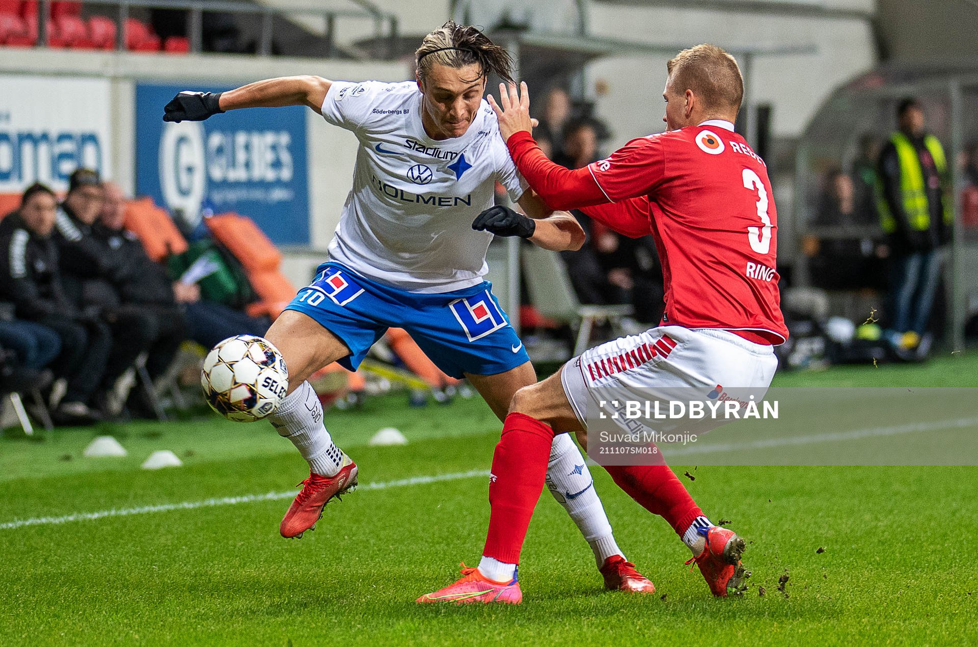 IFK Norrköpings Jonathan Levi och Kalmars Sebastian Ring