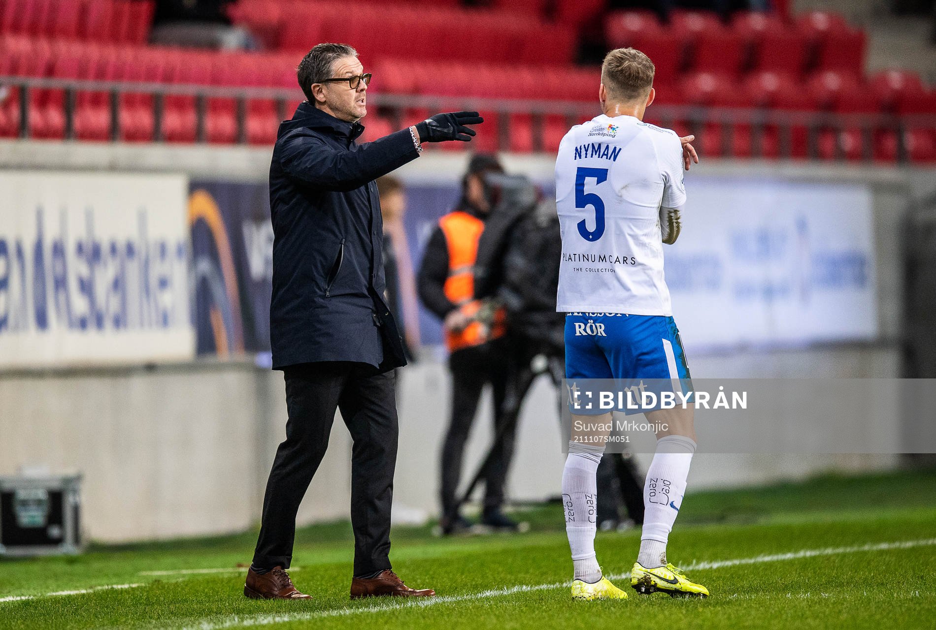 IFK Norrköpings tränare Rikard Norling och Christoffer