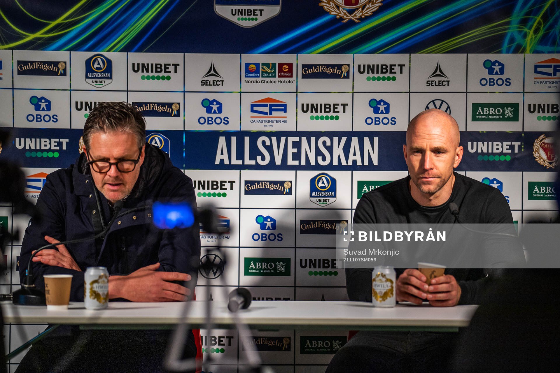 IFK Norrköpings tränare Rikard Norling och Kalmars