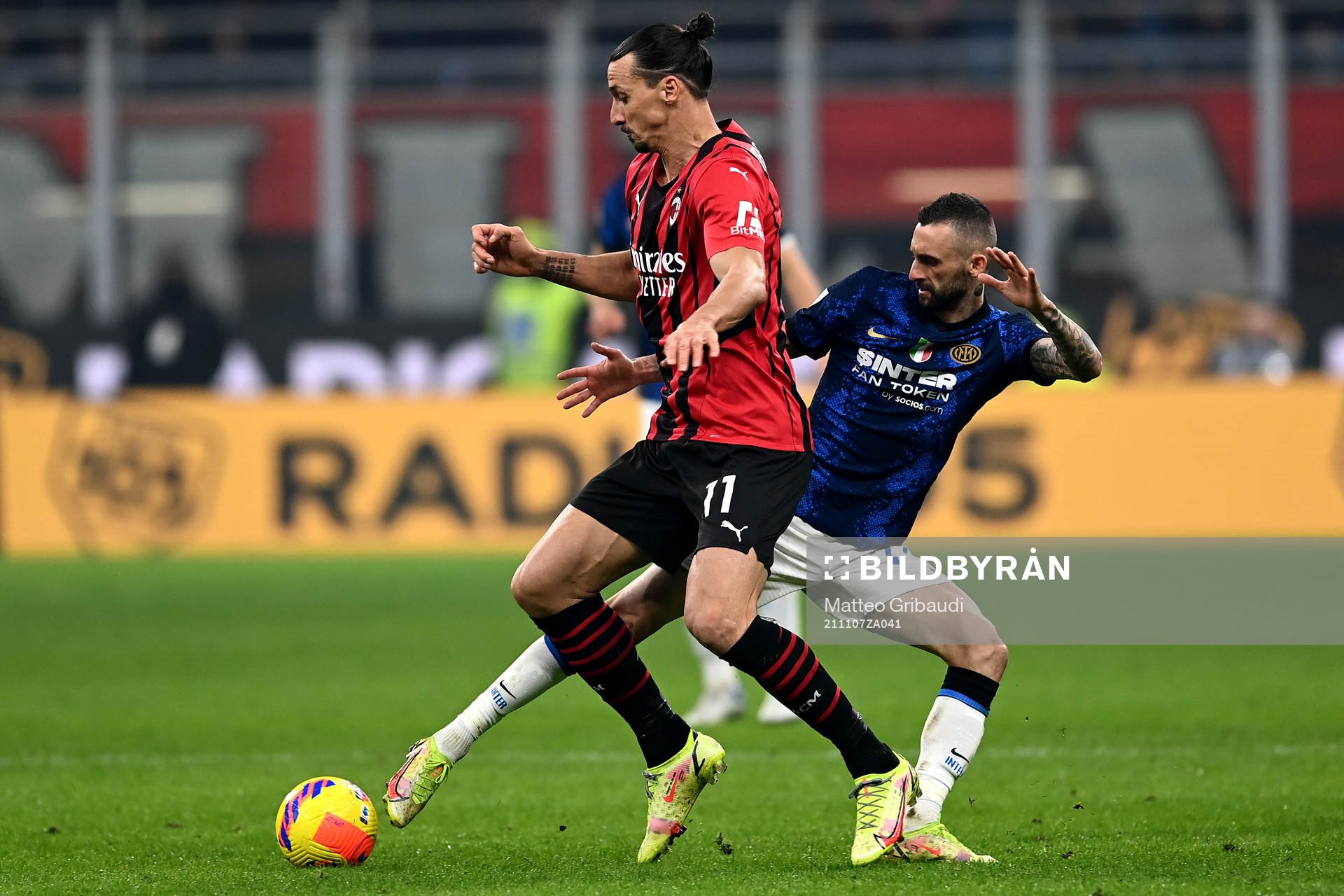 Zlatan Ibrahimovic of Milan