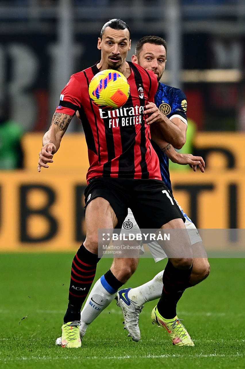 Zlatan Ibrahimovic of Milan
