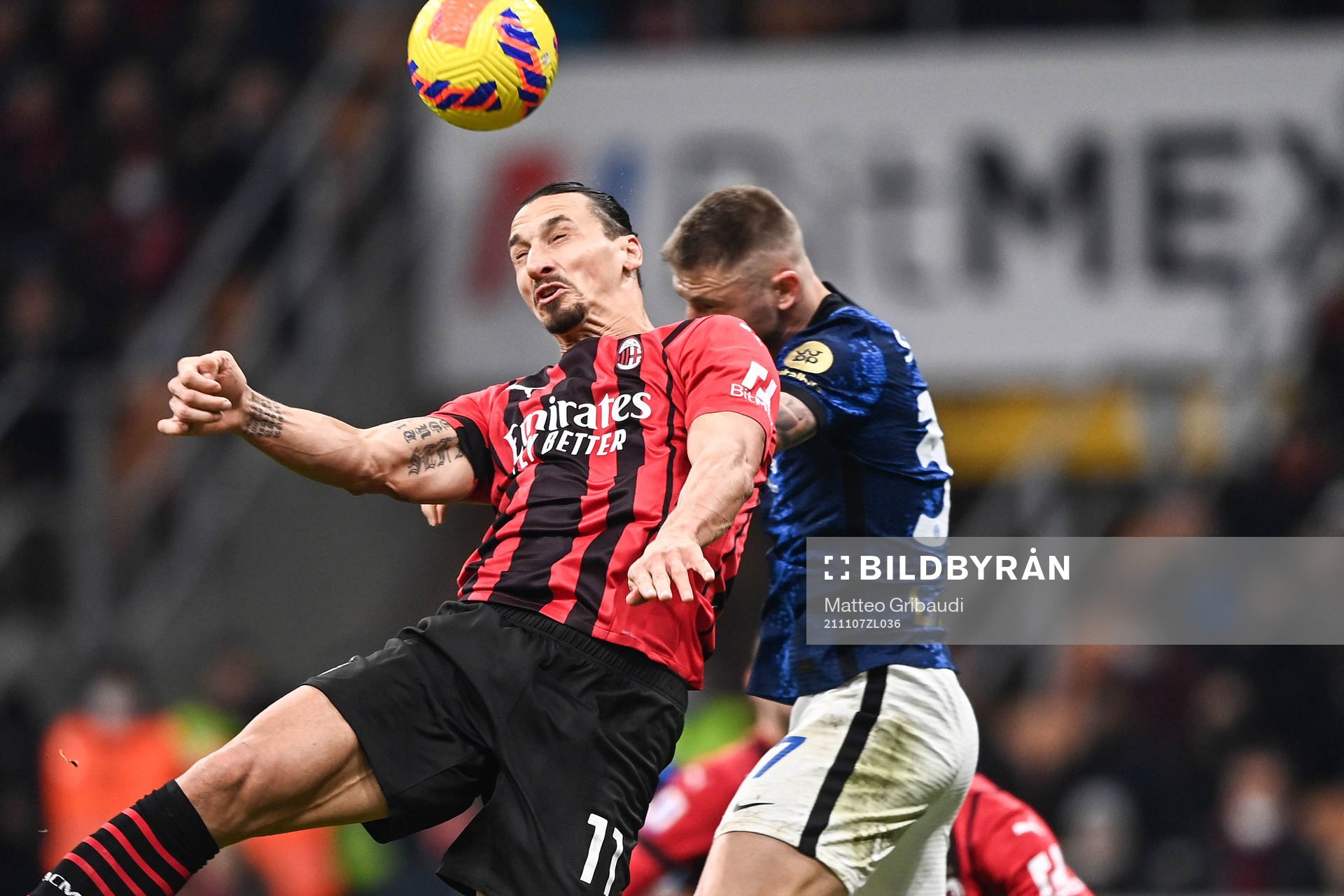 Zlatan Ibrahimovic of Milan