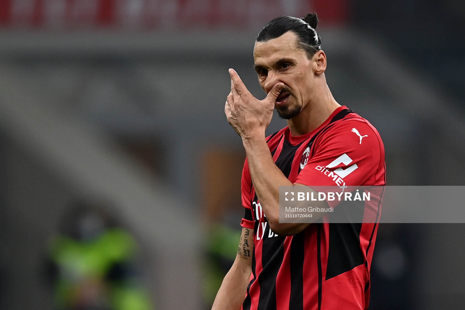 Zlatan Ibrahimovic of Milan