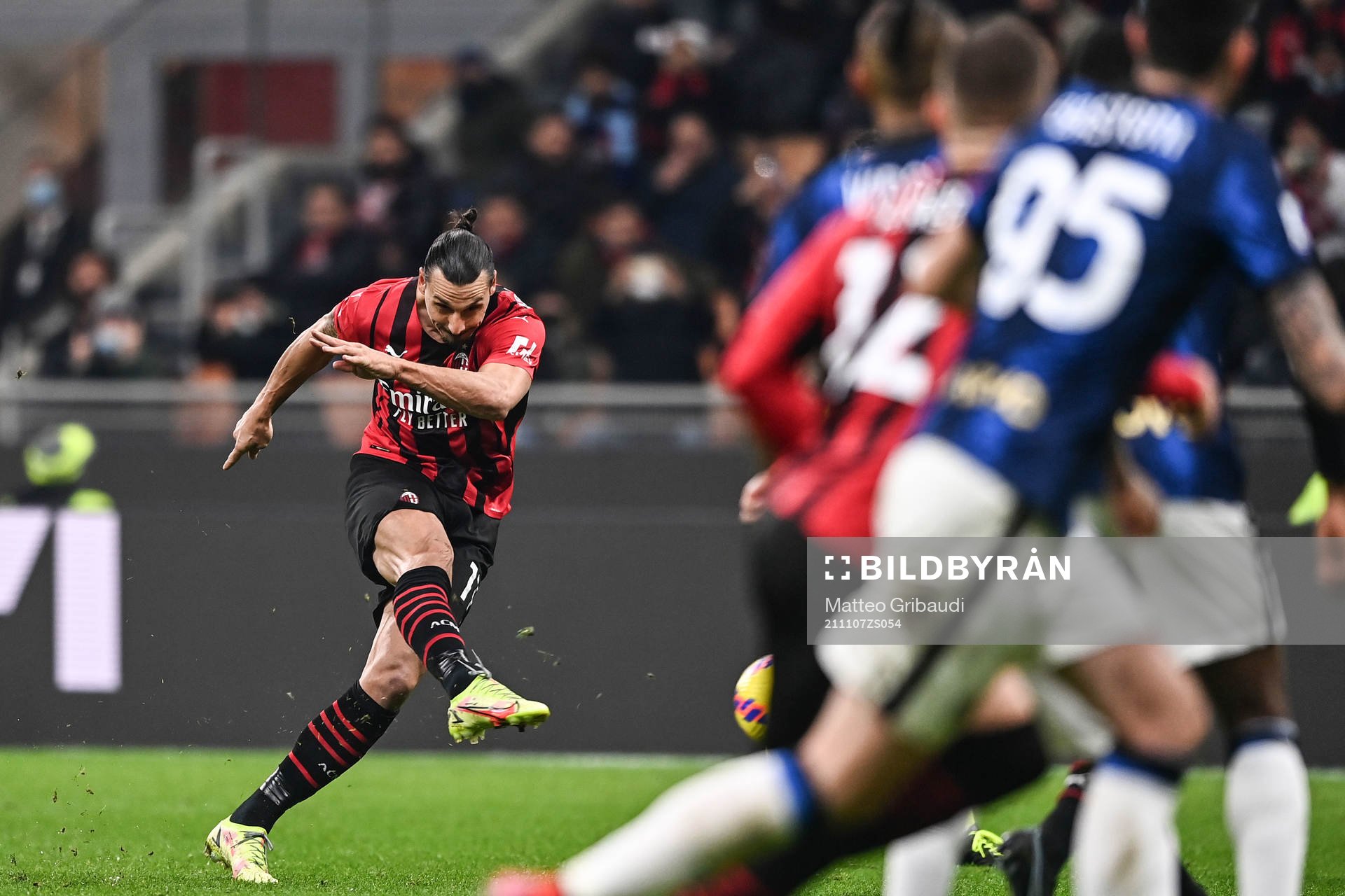 Zlatan Ibrahimovic of Milan