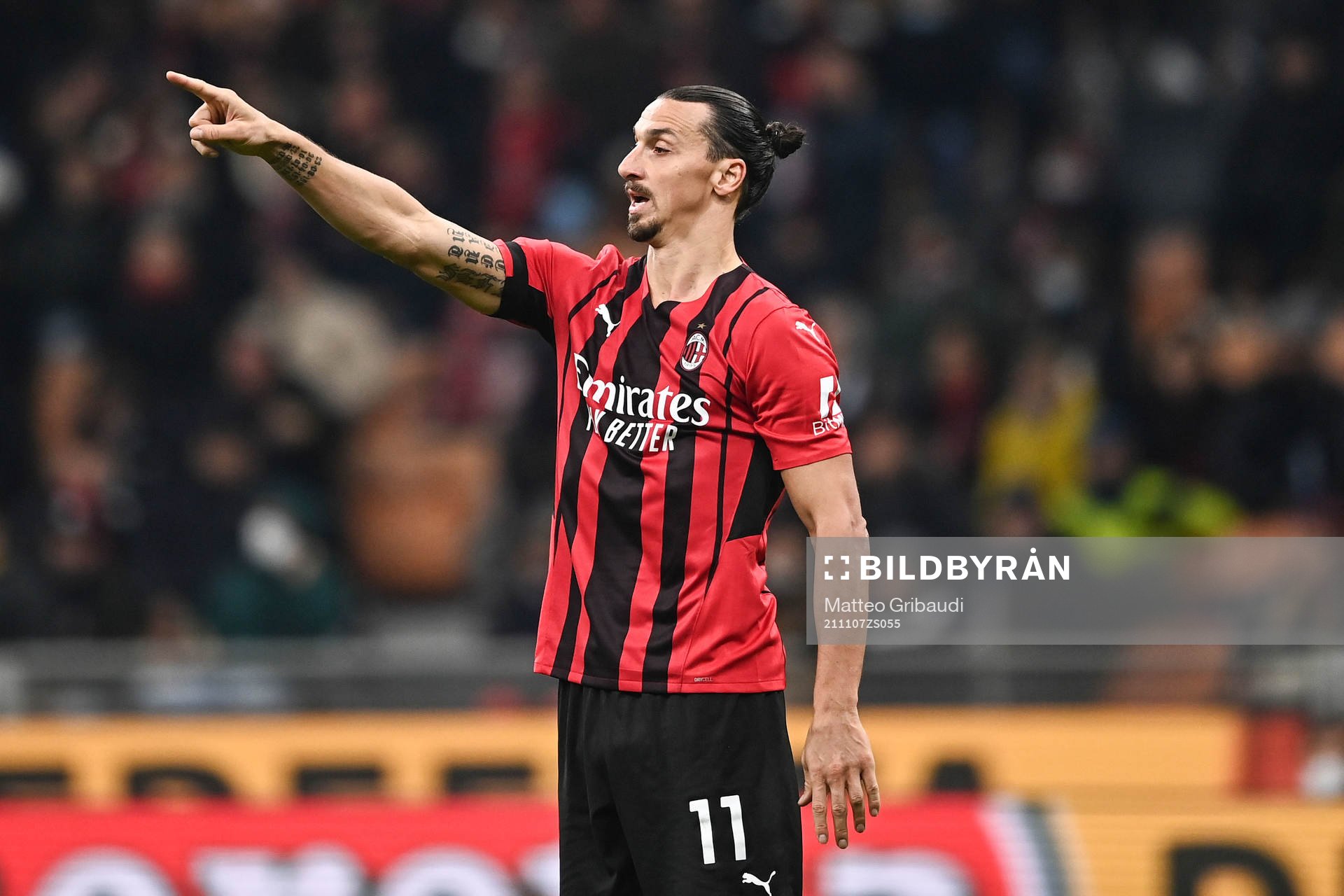 Zlatan Ibrahimovic of Milan