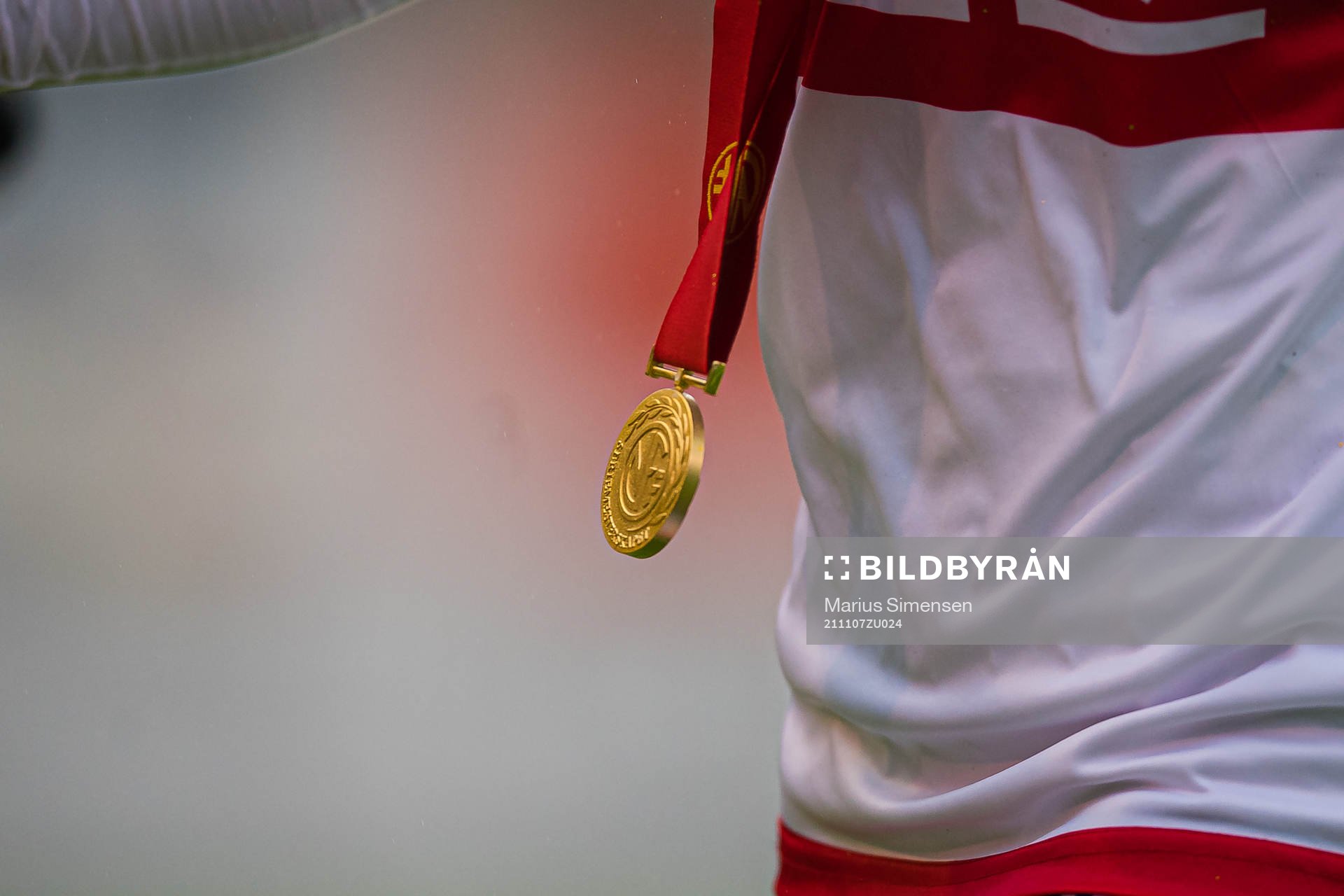 Tuva Hansen of Sandviken after the Toppserien football match between Sandviken and Klepp on November 7, 2021 in Bergen.