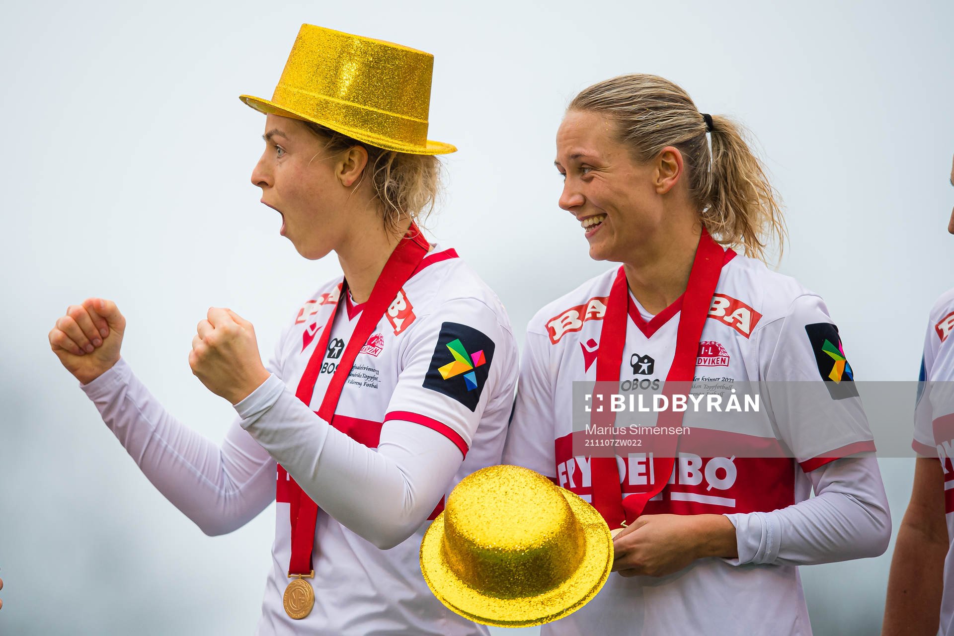 Ingrid Marie Karlsen Spord and Lisa Fjeldstad Naalsund of