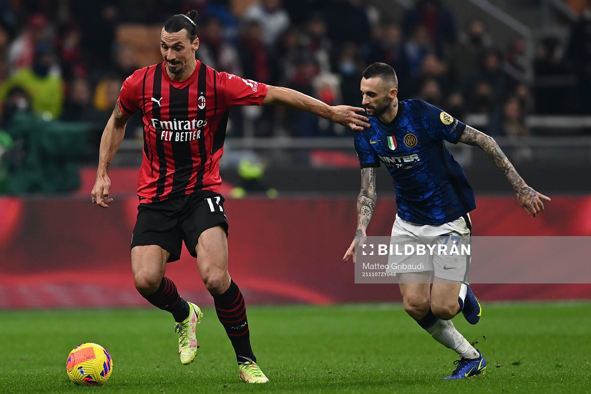 Zlatan Ibrahimovic of Milan