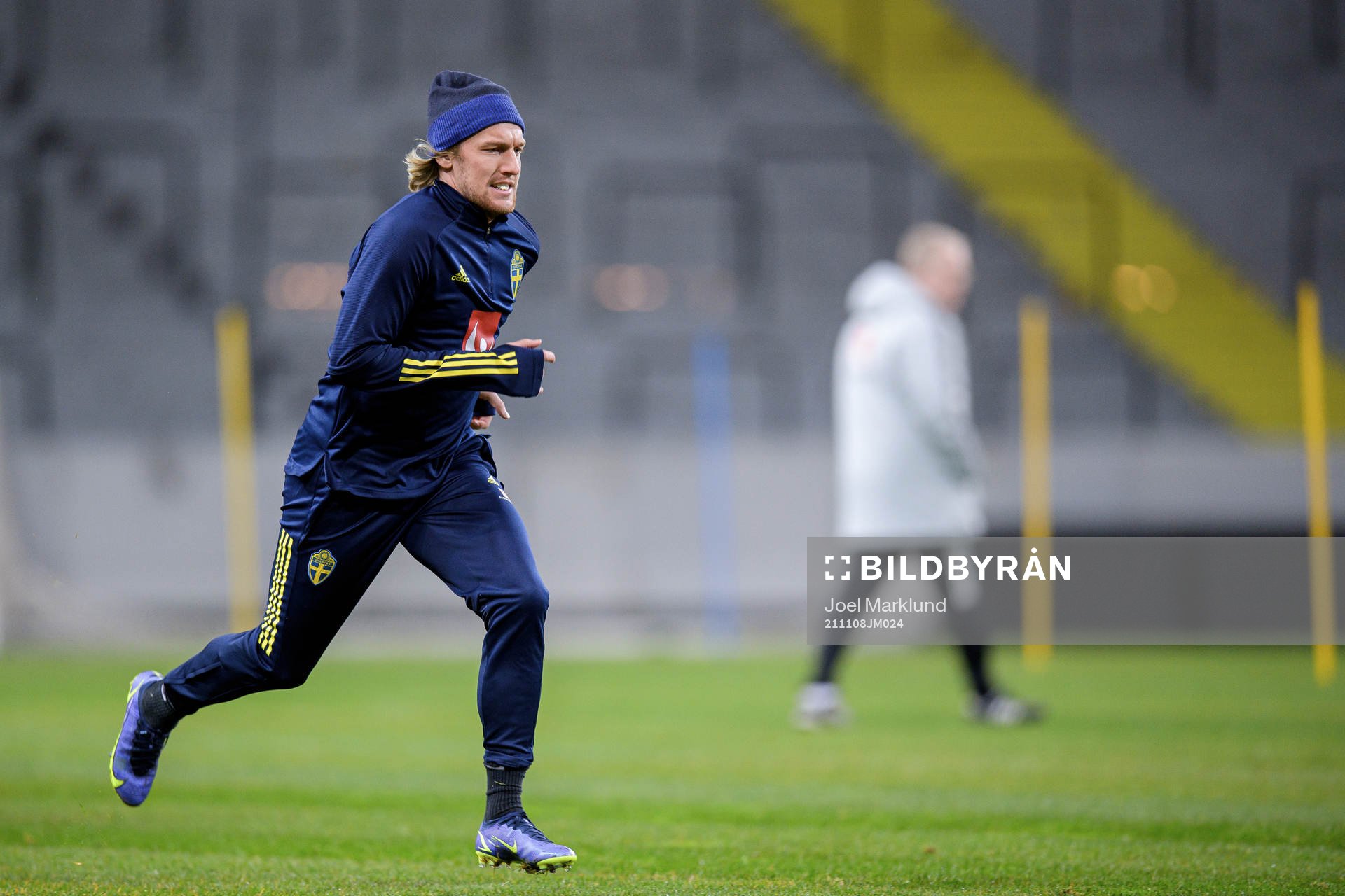 Emil Forsberg of the Swedish national football team