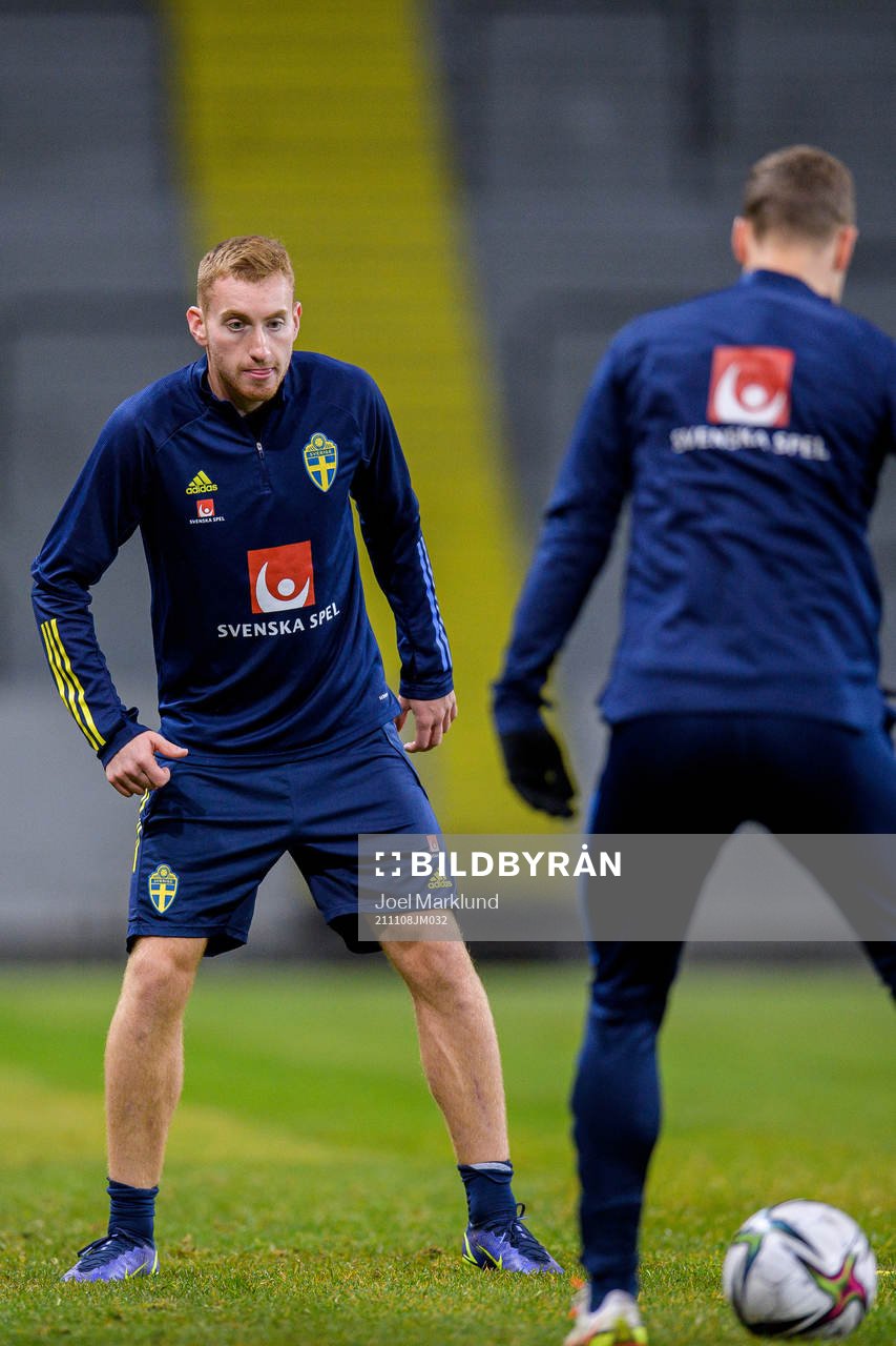 Dejan Kulusevski of the Swedish national football team