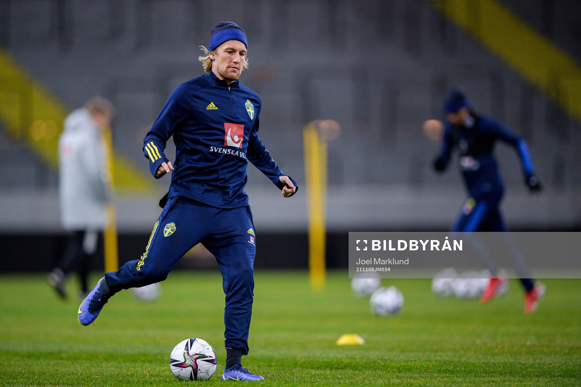 Emil Forsberg of the Swedish national football team