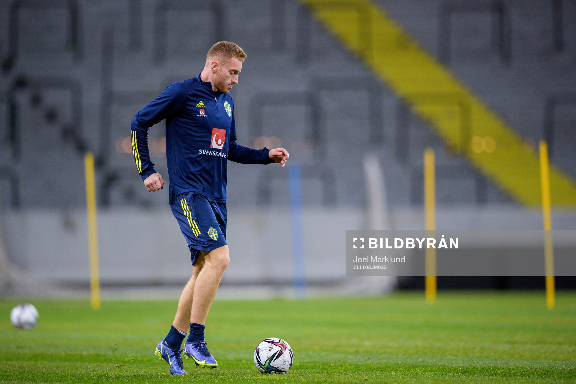 Dejan Kulusevski of the Swedish national football team