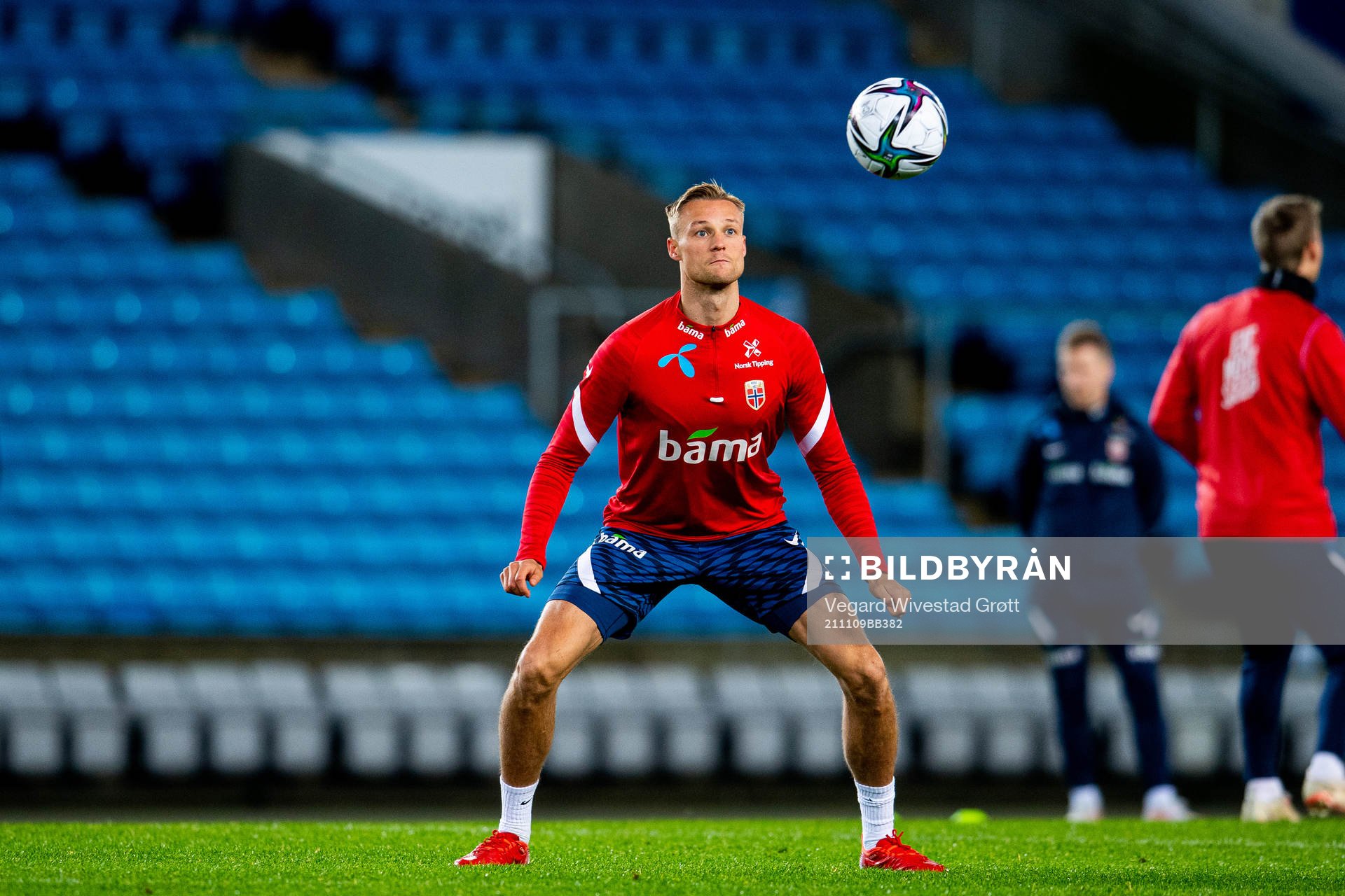 Stian Gregersen of the Norwegian national football team