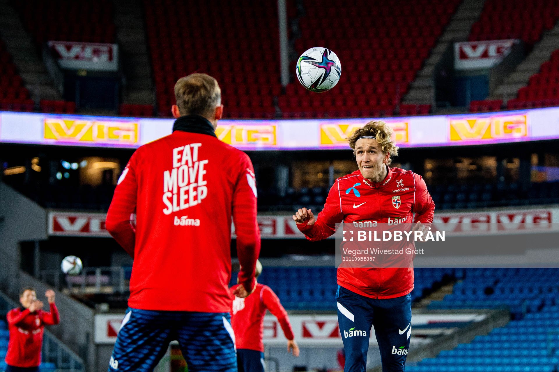 Ola Solbakken of the Norwegian national football team
