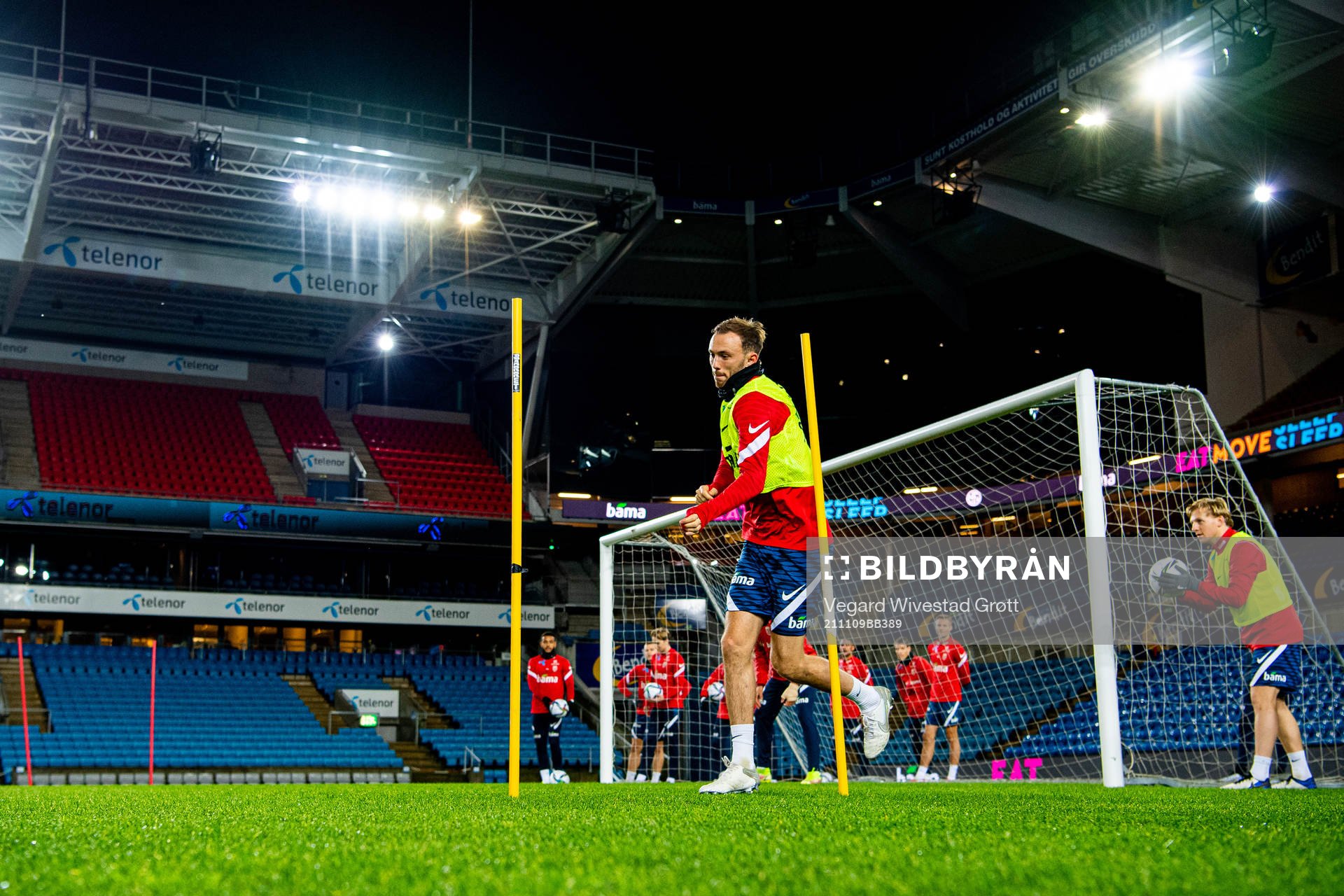 Fredrik Aursnes of the Norwegian national football team