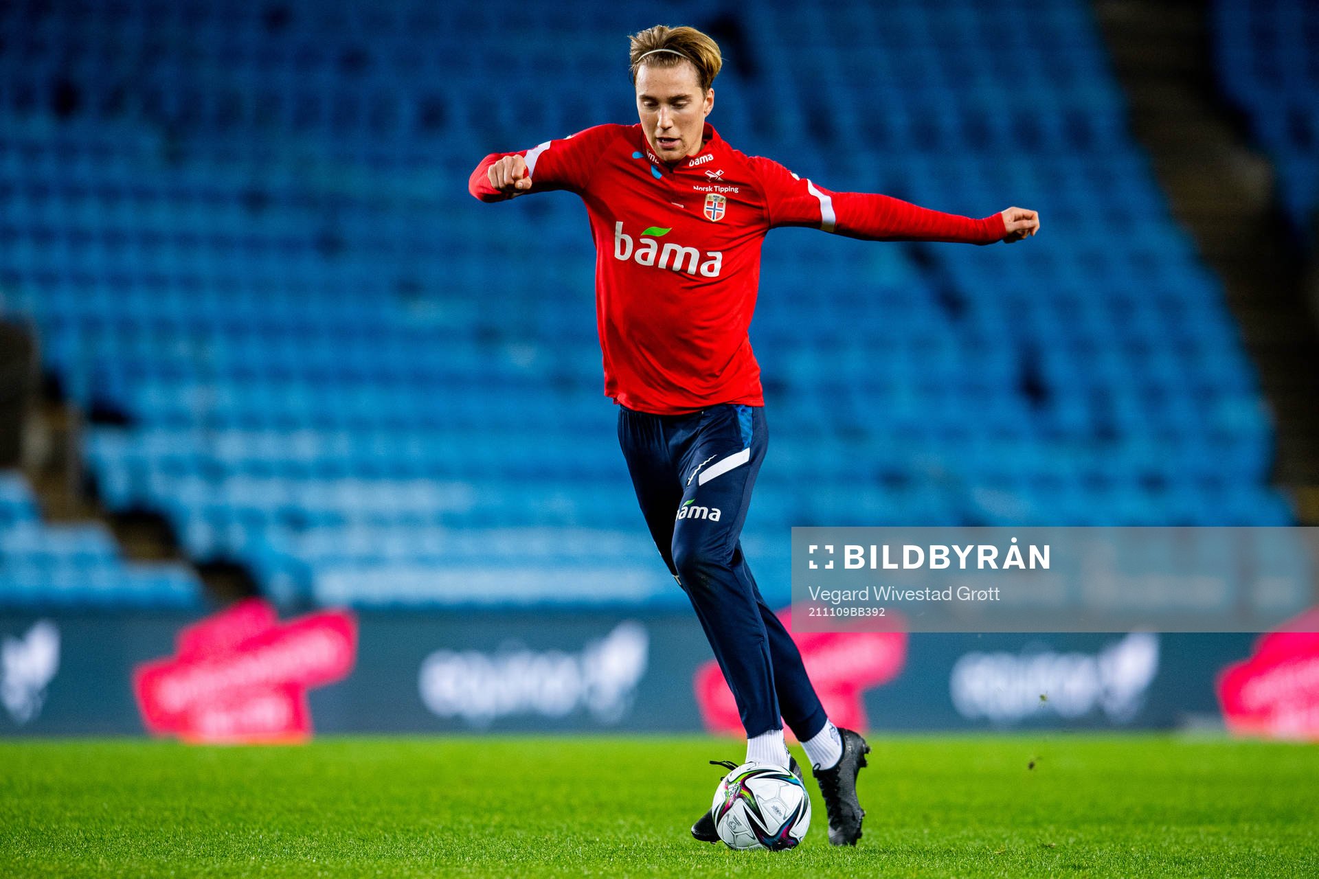 Kristian Thorstvedt of the Norwegian national football team