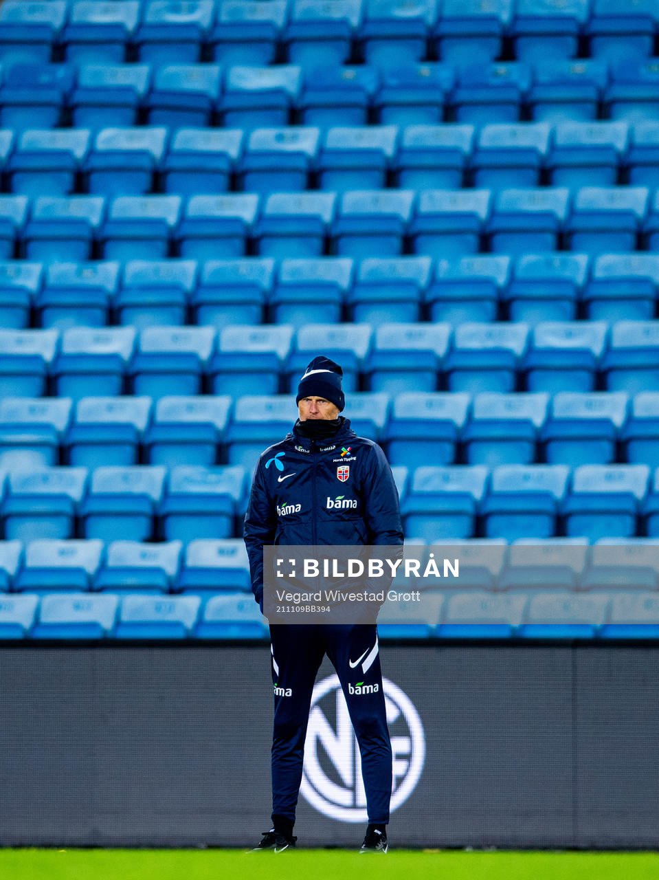 Ståle Solbakken, head coach of the Norwegian national