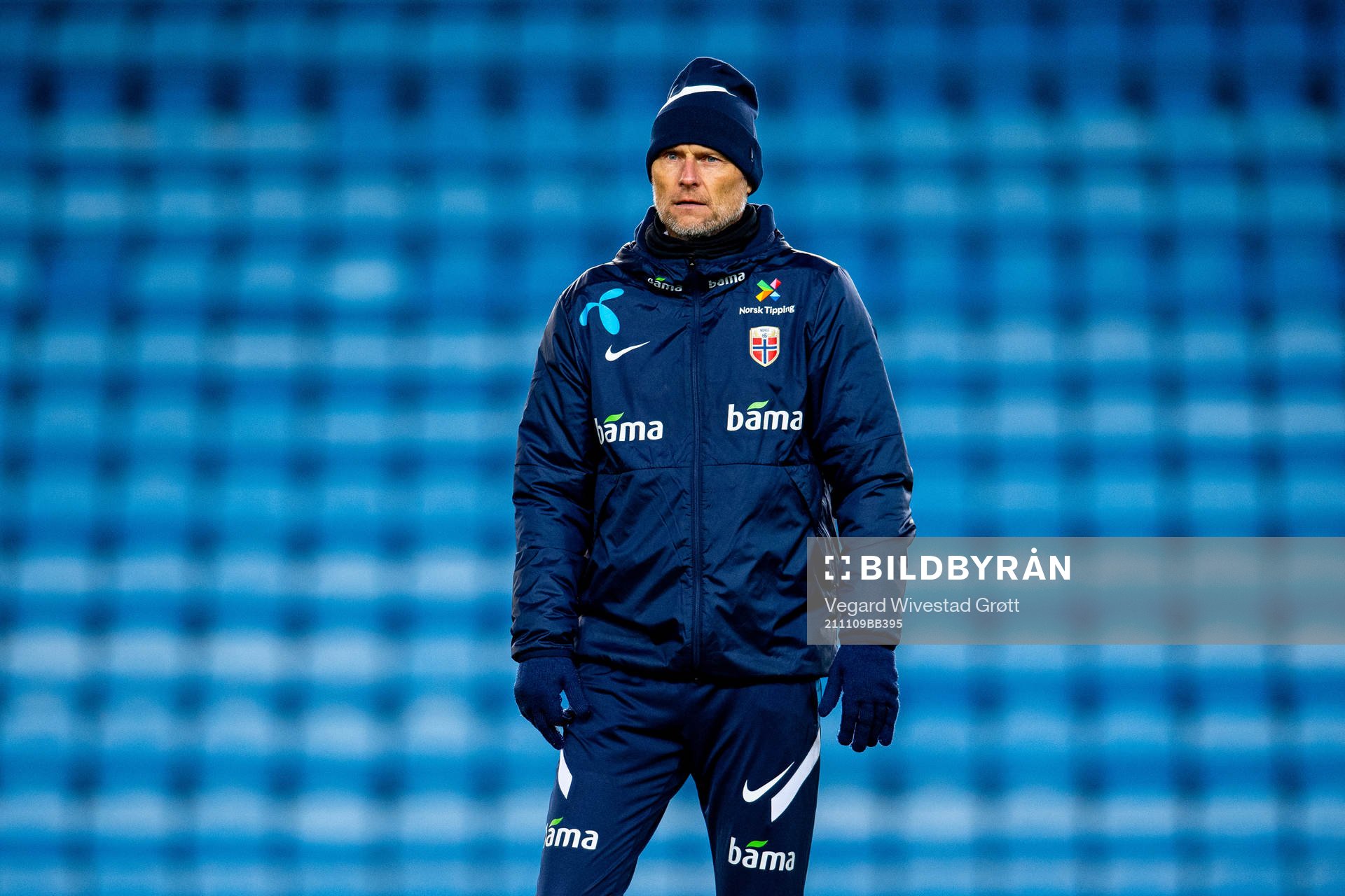 Ståle Solbakken, head coach of the Norwegian national