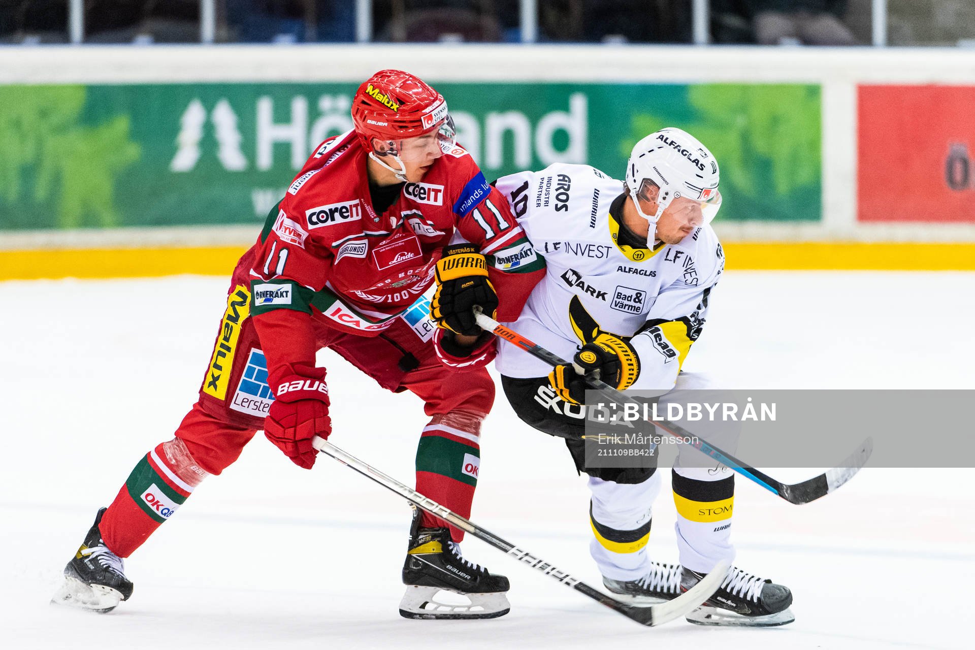 Modos Jeremias Lindewall och Västerås Jimmie Jansson-Lorek