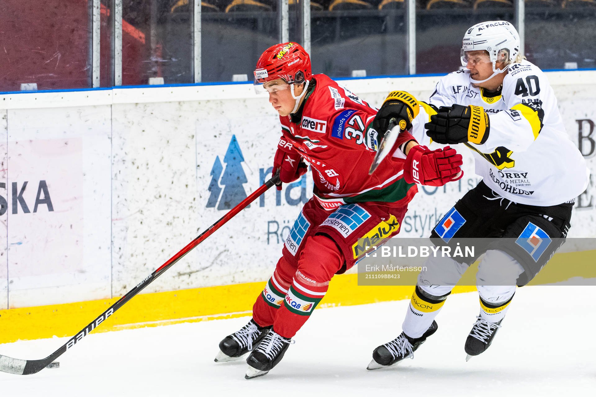 Modos Hugo Styf och Västerås Isak Skedung