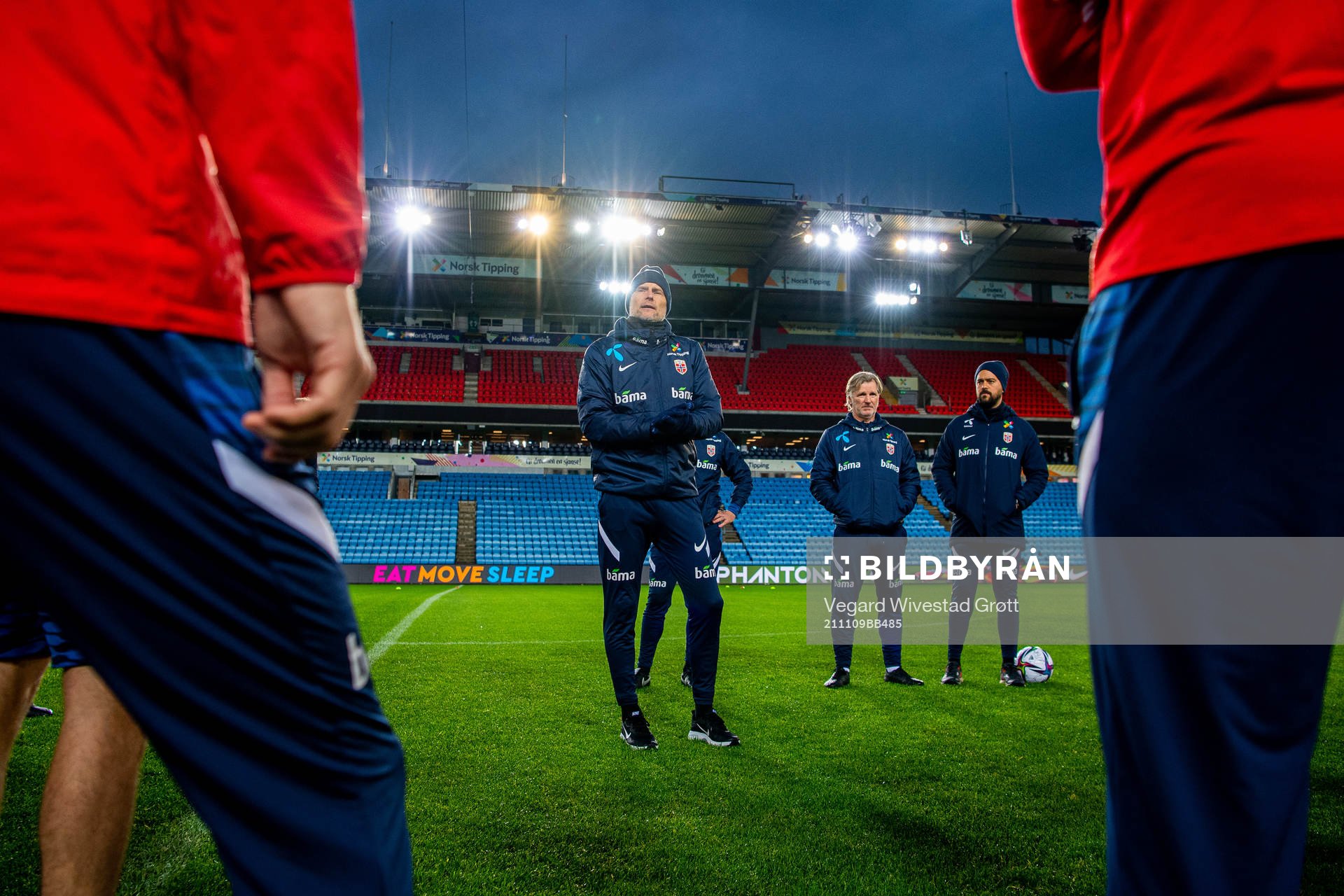 Ståle Solbakken, head coach of the Norwegian national