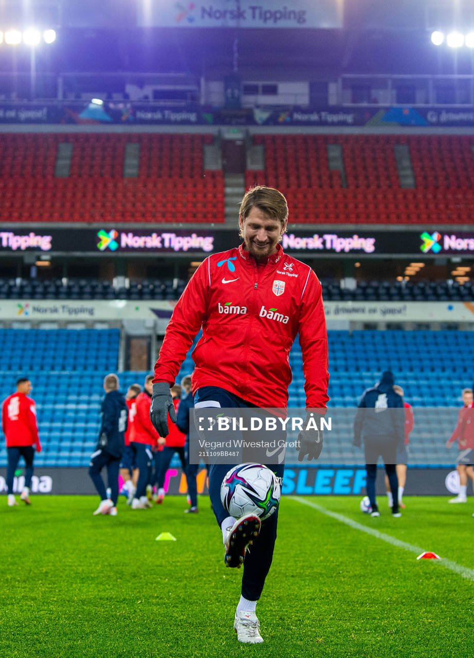 Stefan Strandberg of the Norwegian national football team