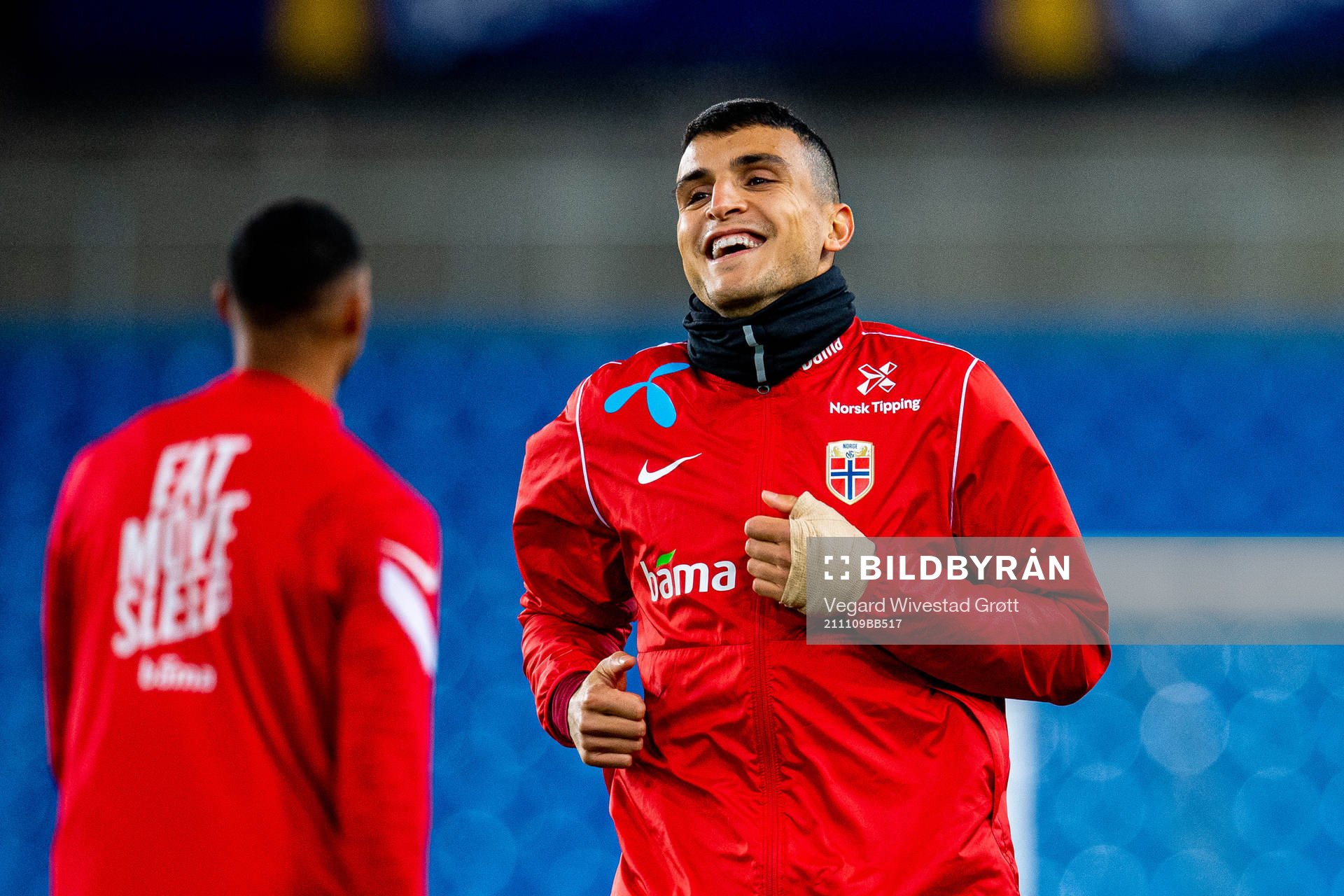 Mohamed Elyounoussi of the Norwegian national football team