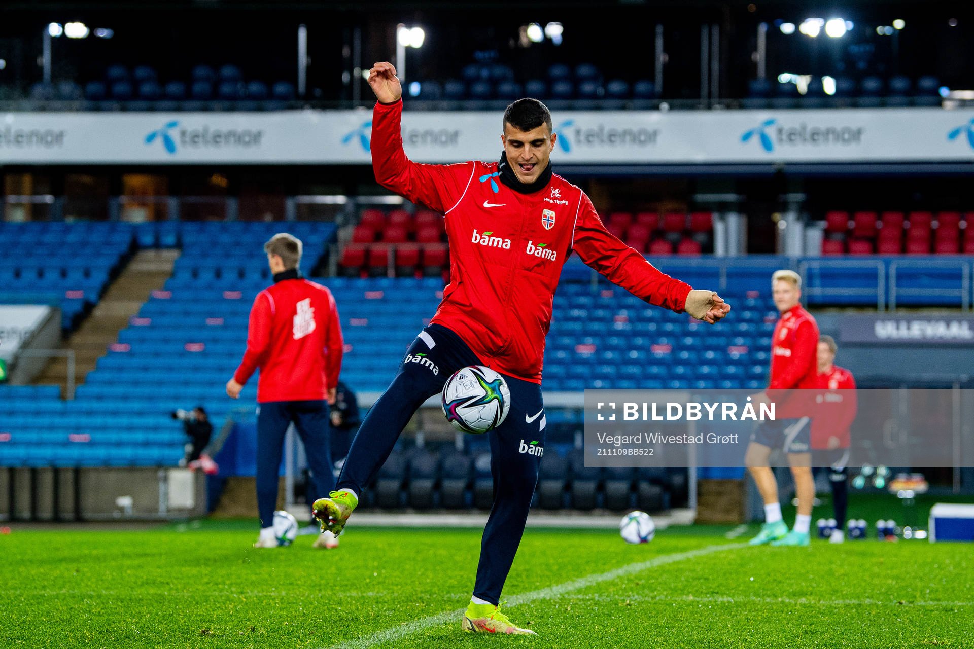 Mohamed Elyounoussi of the Norwegian national football team