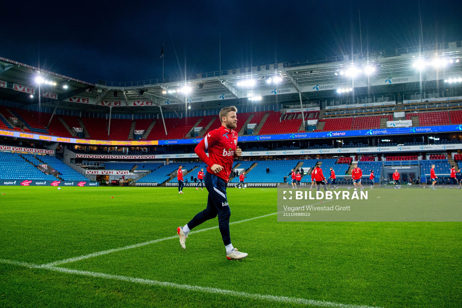 Fredrik Midtsjø of the Norwegian national football team