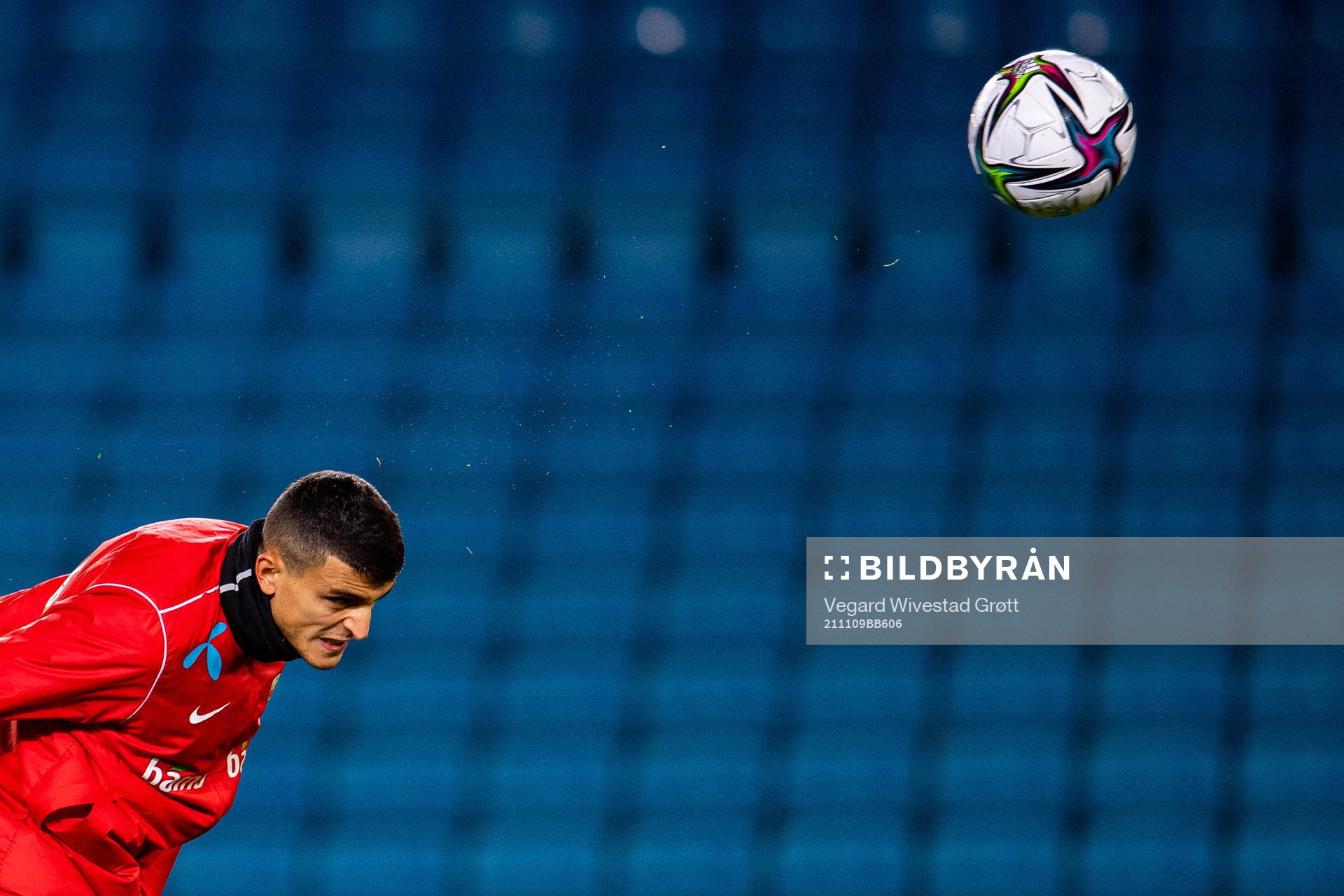 Mohamed Elyounoussi of the Norwegian national football team