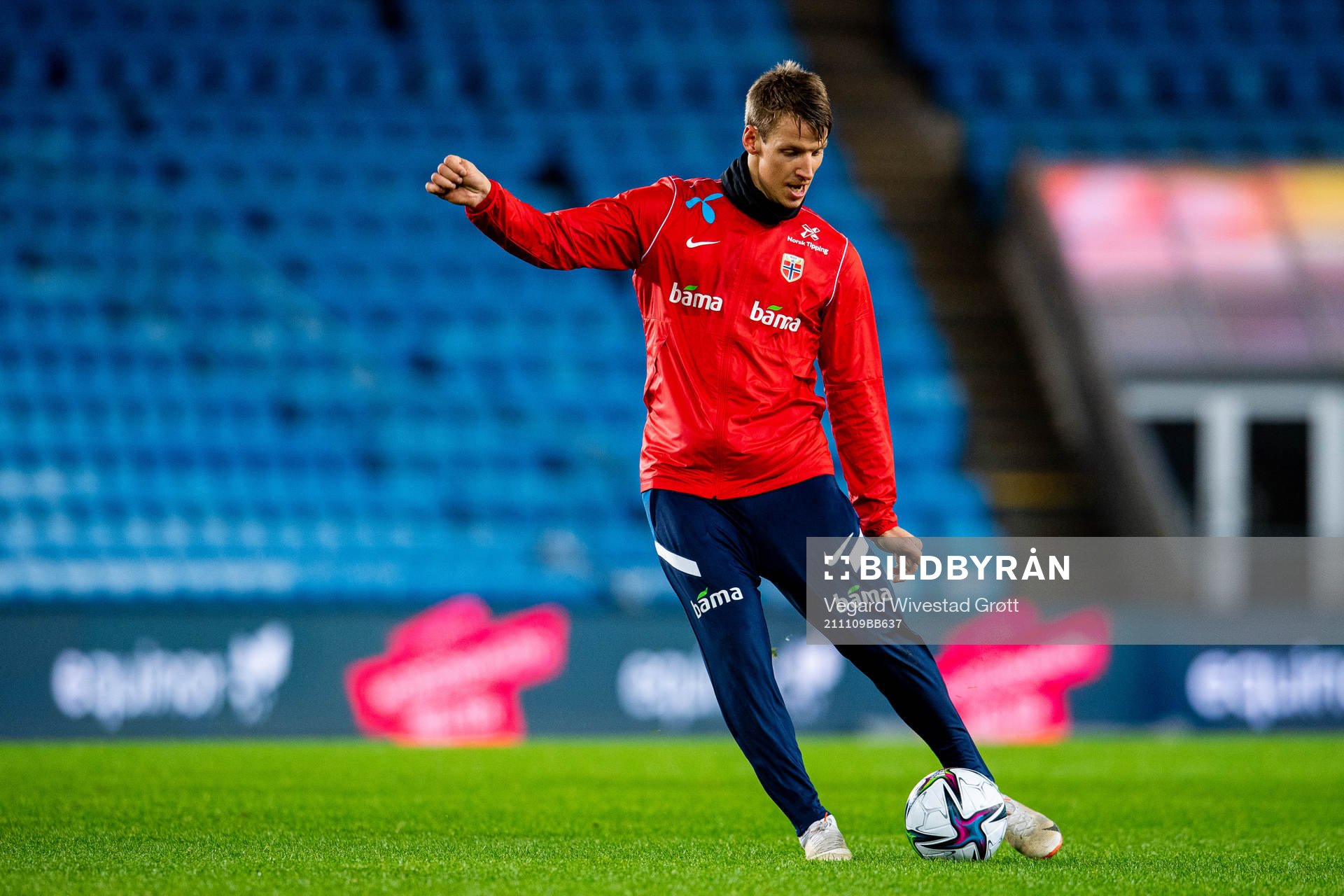 Thomas Lehne Olsen of the Norwegian national football team