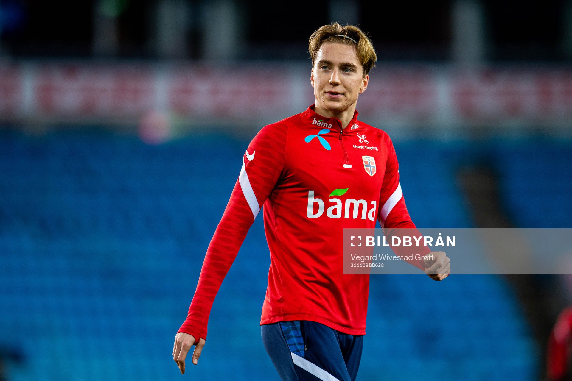 Kristian Thorstvedt of the Norwegian national football team