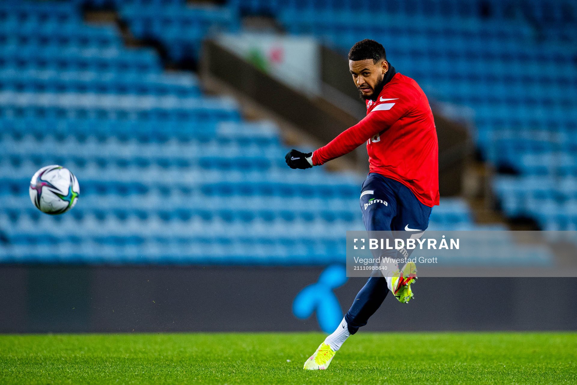 Joshua King of the Norwegian national football team