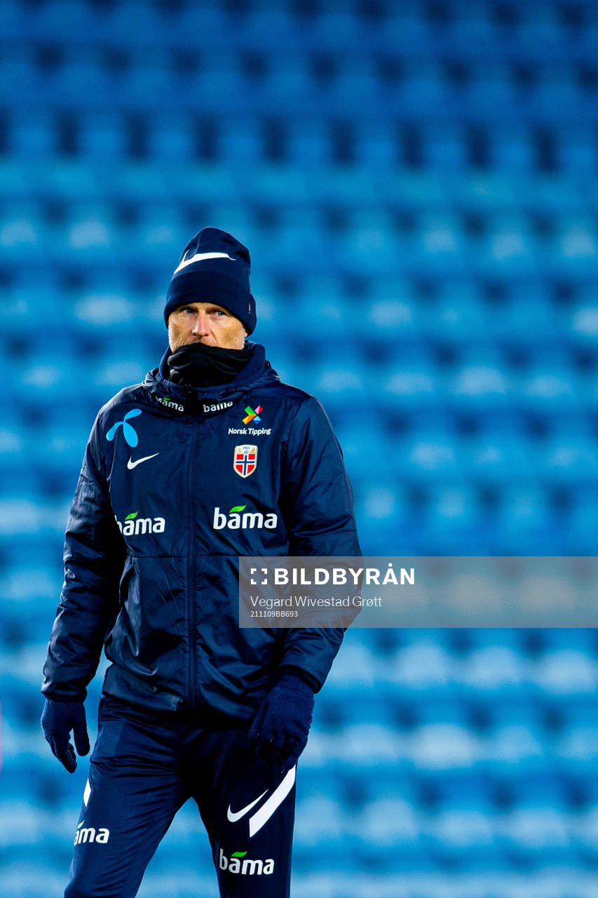 Ståle Solbakken, head coach of the Norwegian national
